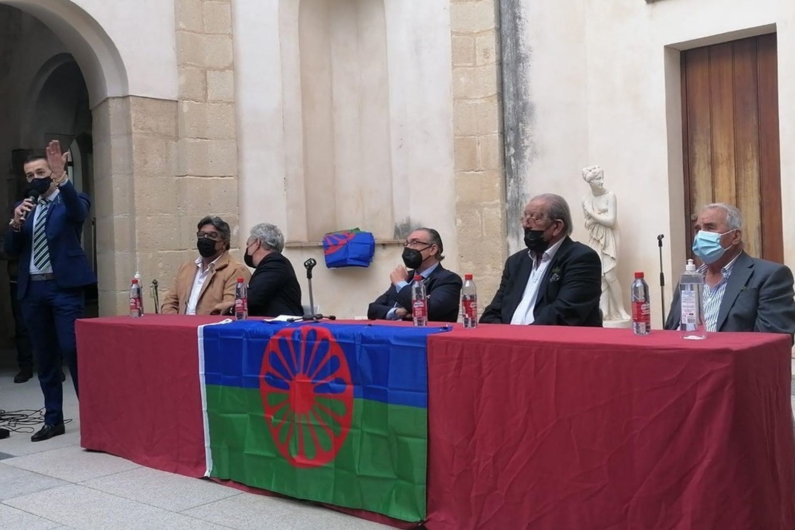Una imagen de la tertulia celebrada en el Hospitalito, en la tarde del jueves.