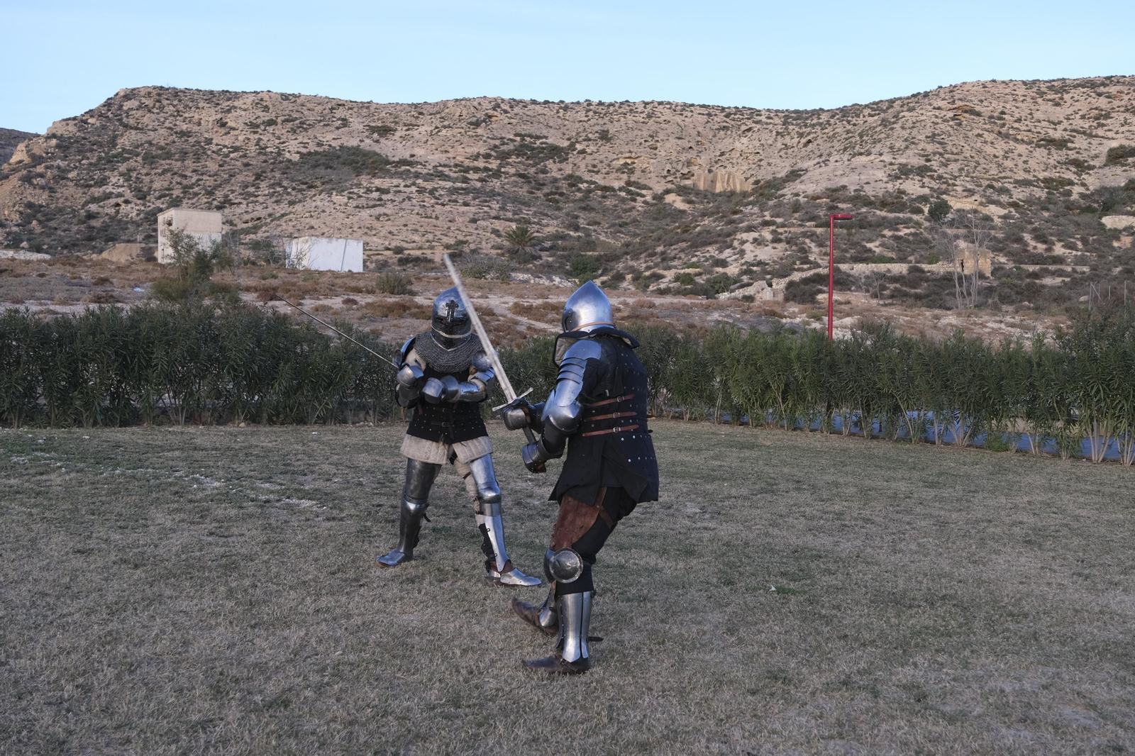 Fotogalería de los combates medievales en Almería