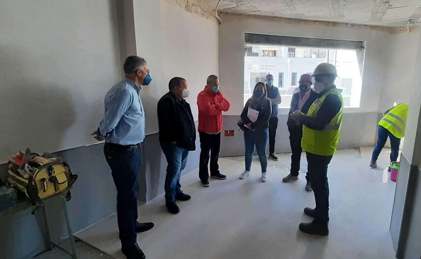 Momento de la visita.