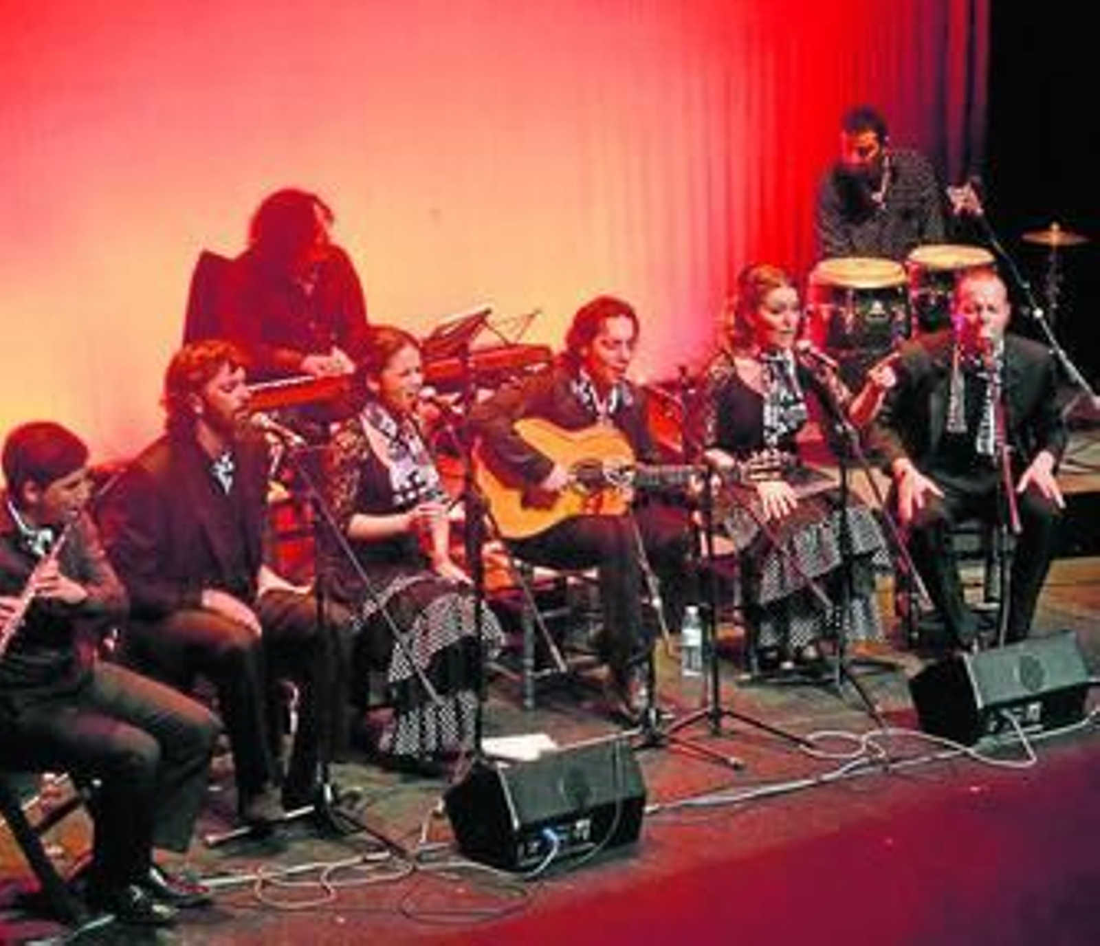 El grupo Canela en Rama, el sábado, en el Teatro.