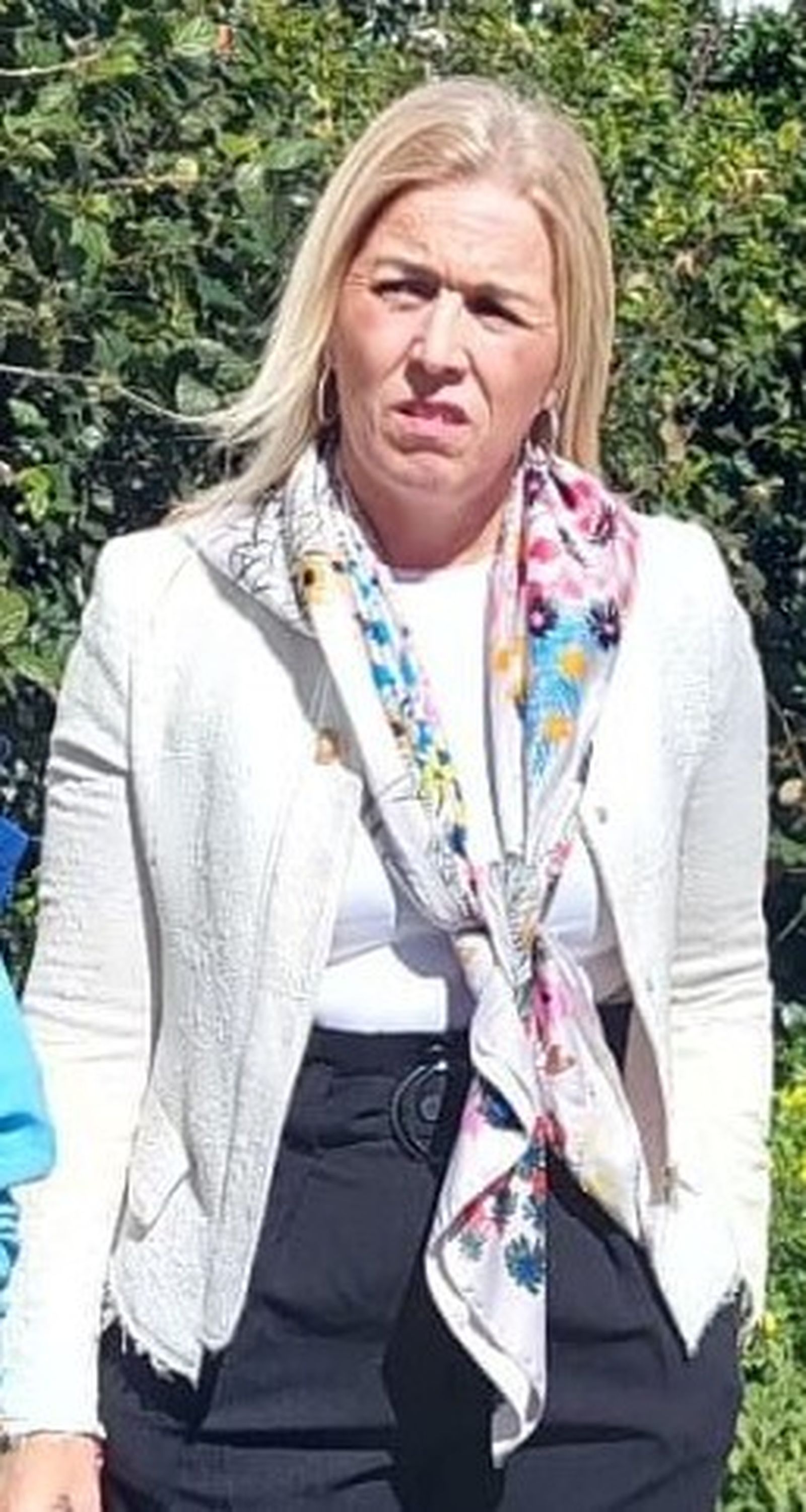 La delegada de Salud, Eva Pajares.