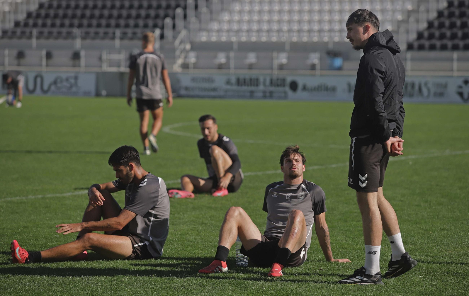 Fotos del entrenamiento de la Balona en el día de la Inmaculada Concepción