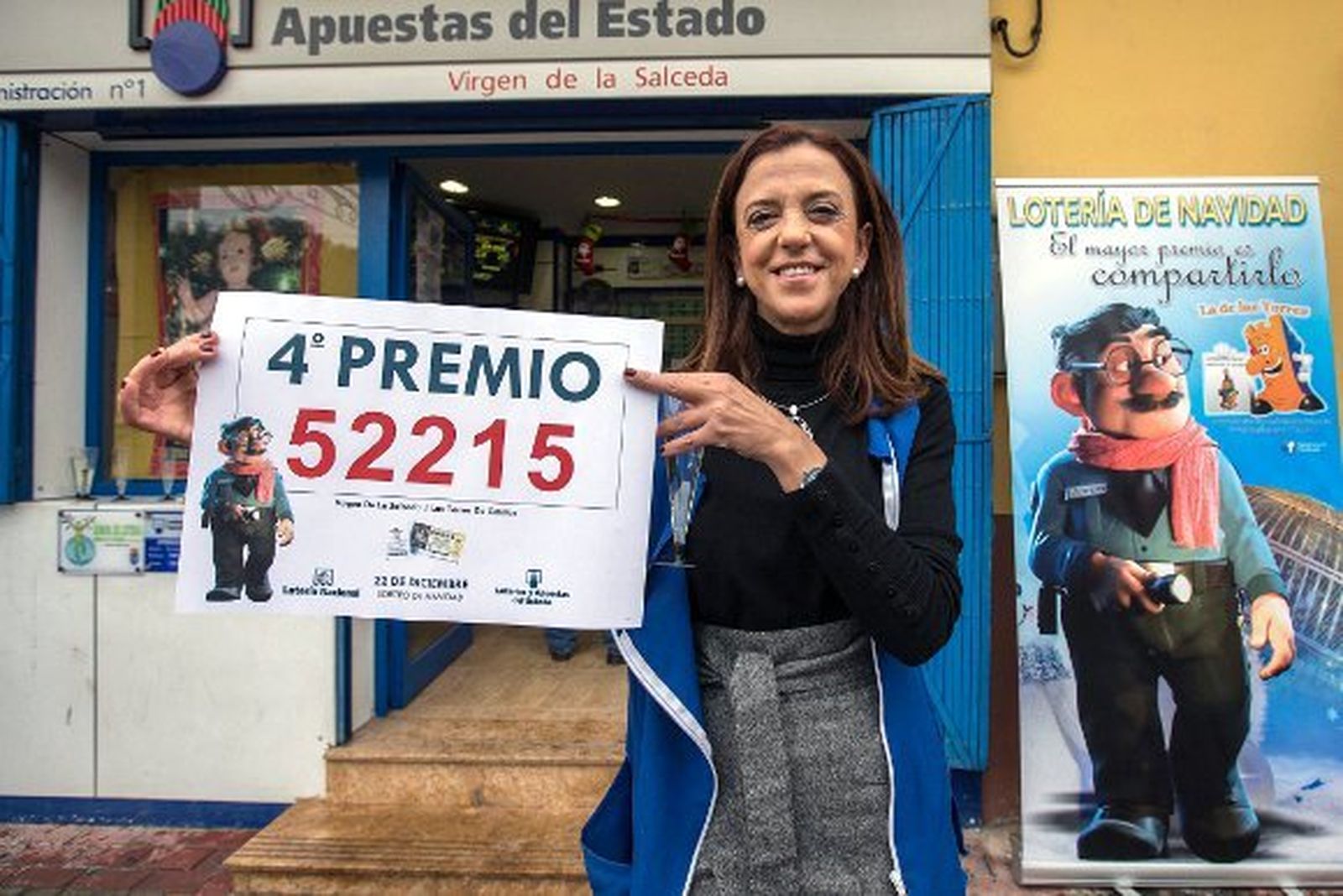 El 52.215 y el 71.119, los cuartos premios