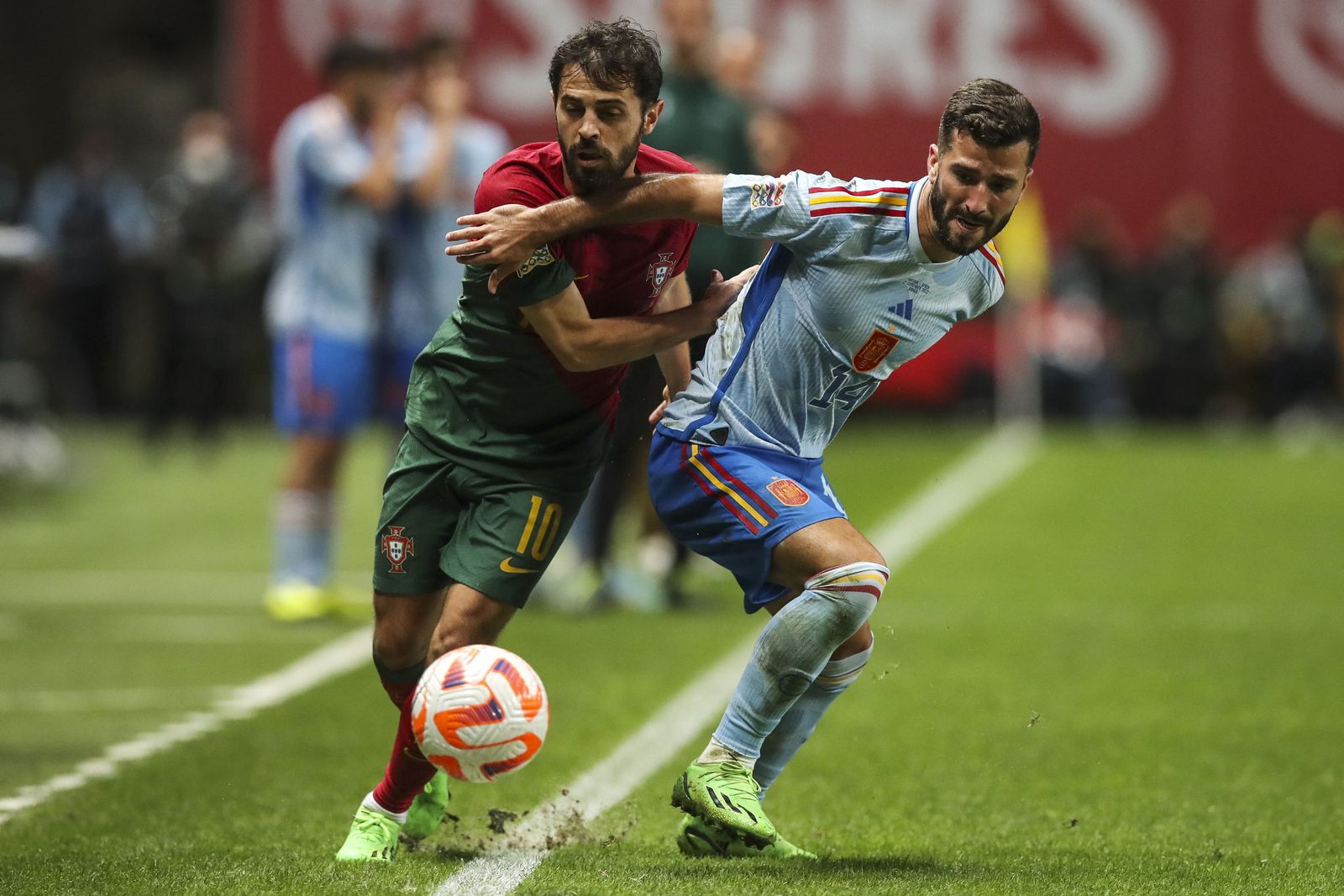 Las imágenes del triunfo de España en Portugal