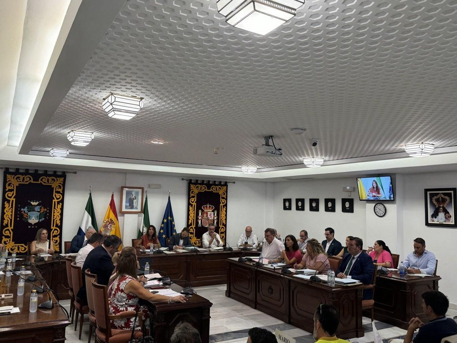 El Pleno celebrado este miércoles.