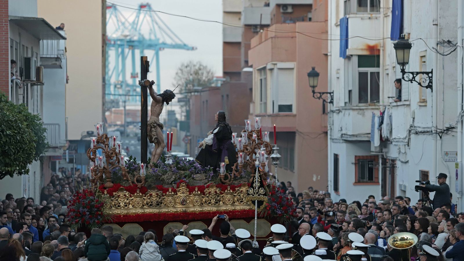 Imágenes del Viernes Santo en Algeciras