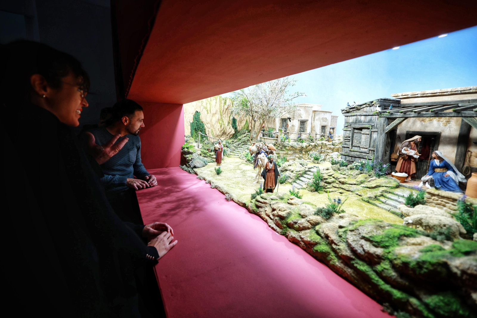 Belén municipal de Cádiz, en la calle Ancha.