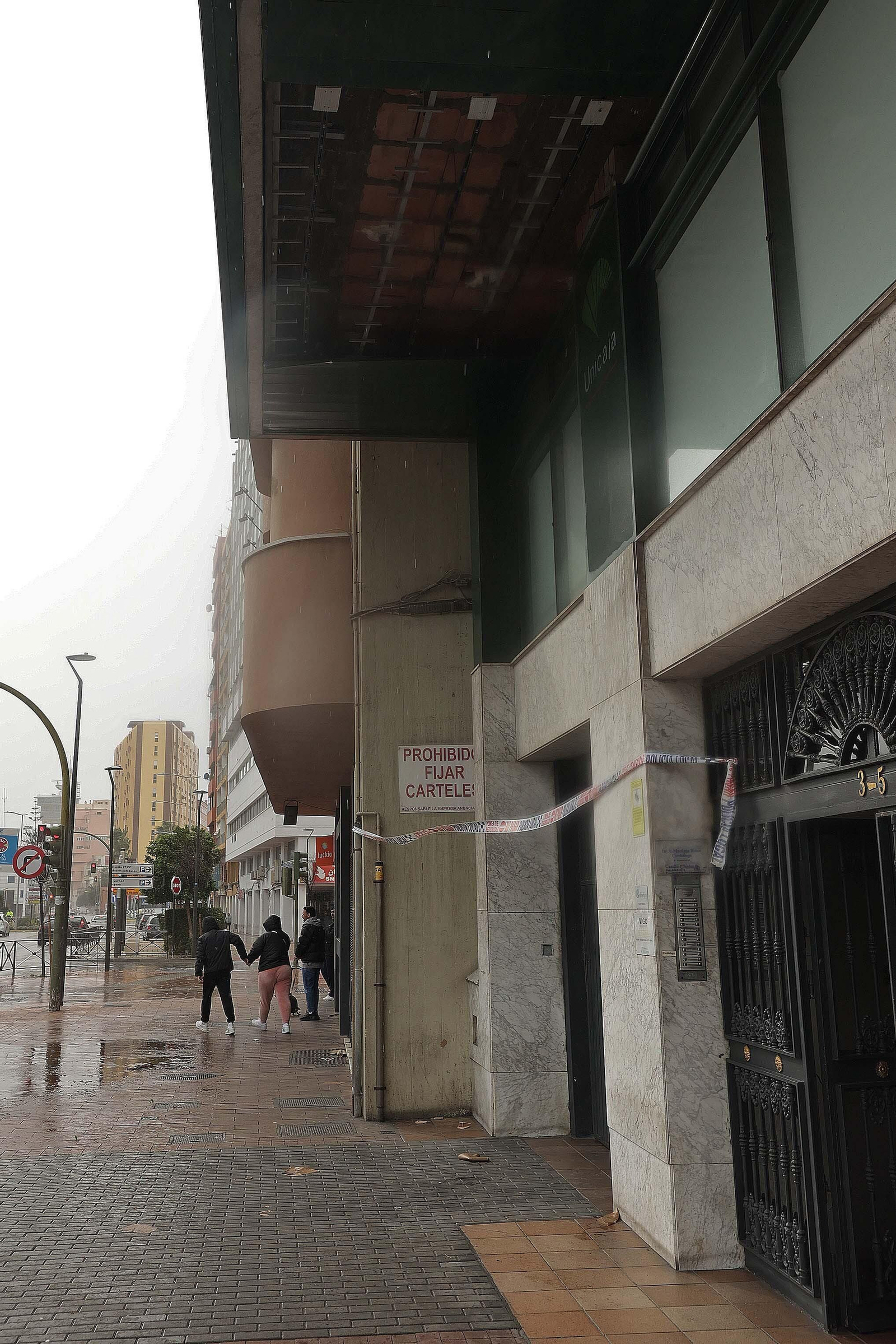 Fotos de los daños del temporal Karlotta en Algeciras