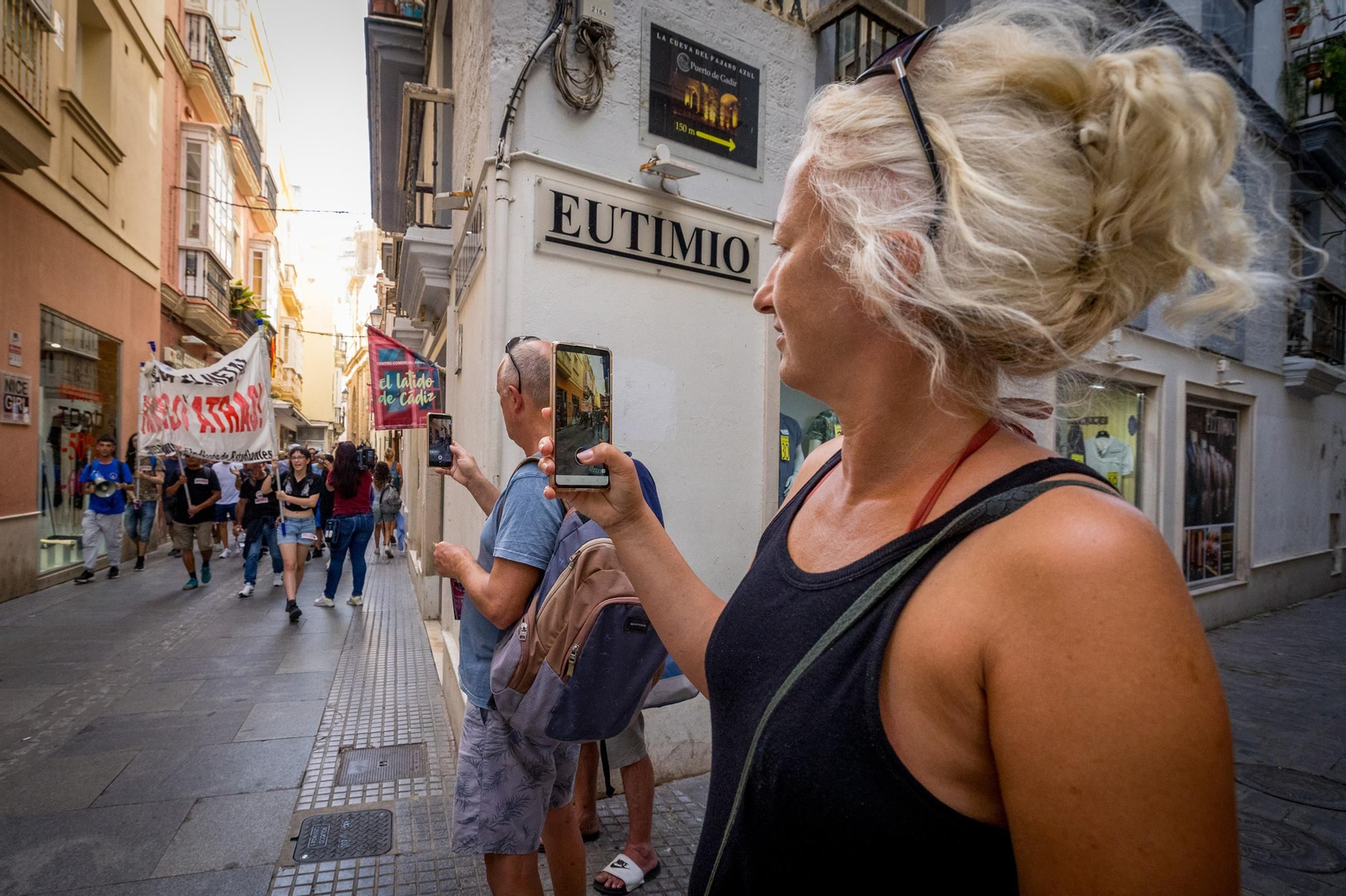 Las imágenes de las protestas de la huelga del metal en Cádiz de este viernes 27 de junio