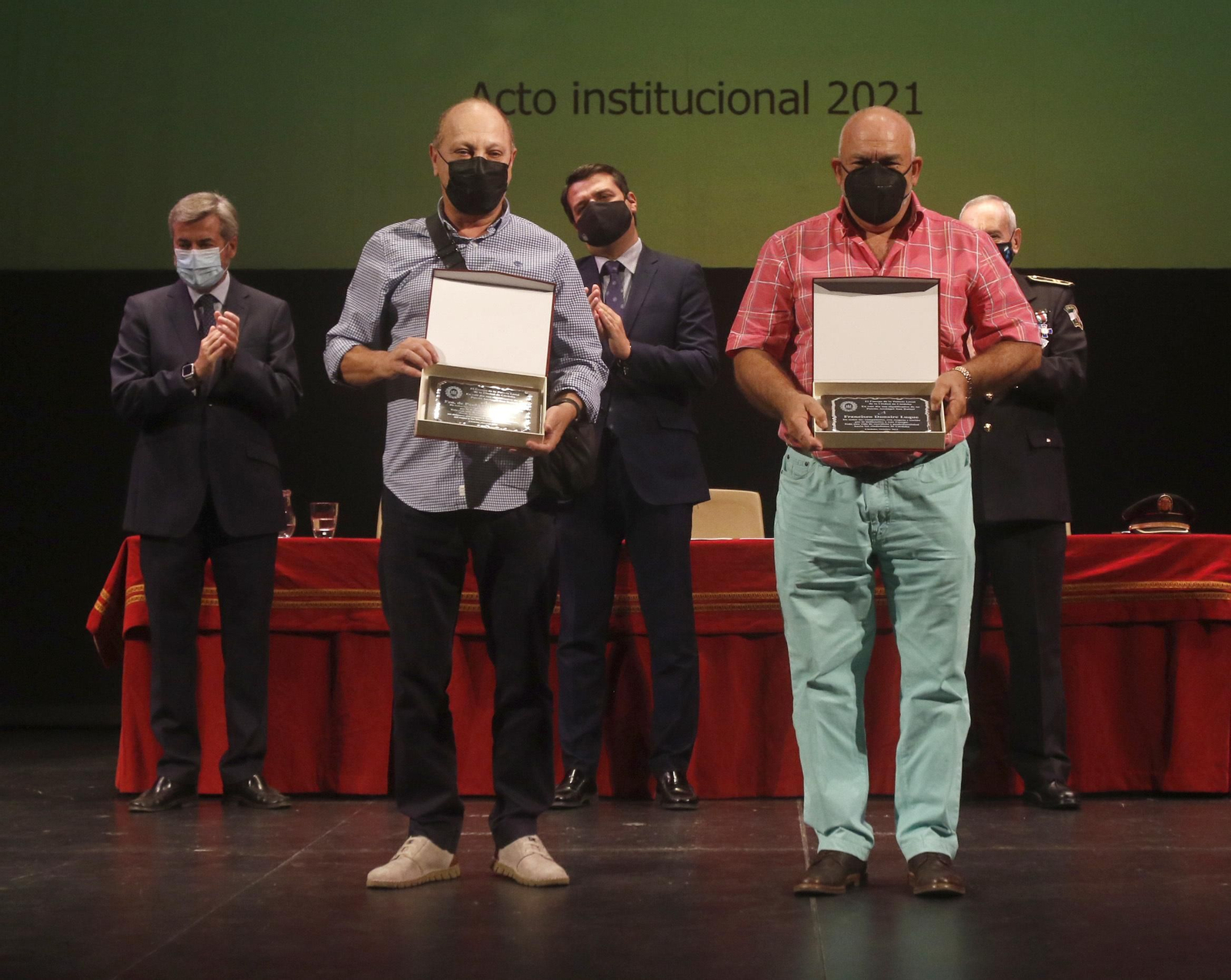 Las fotografías del acto de la Policía Local de Córdoba por el día de San Rafael