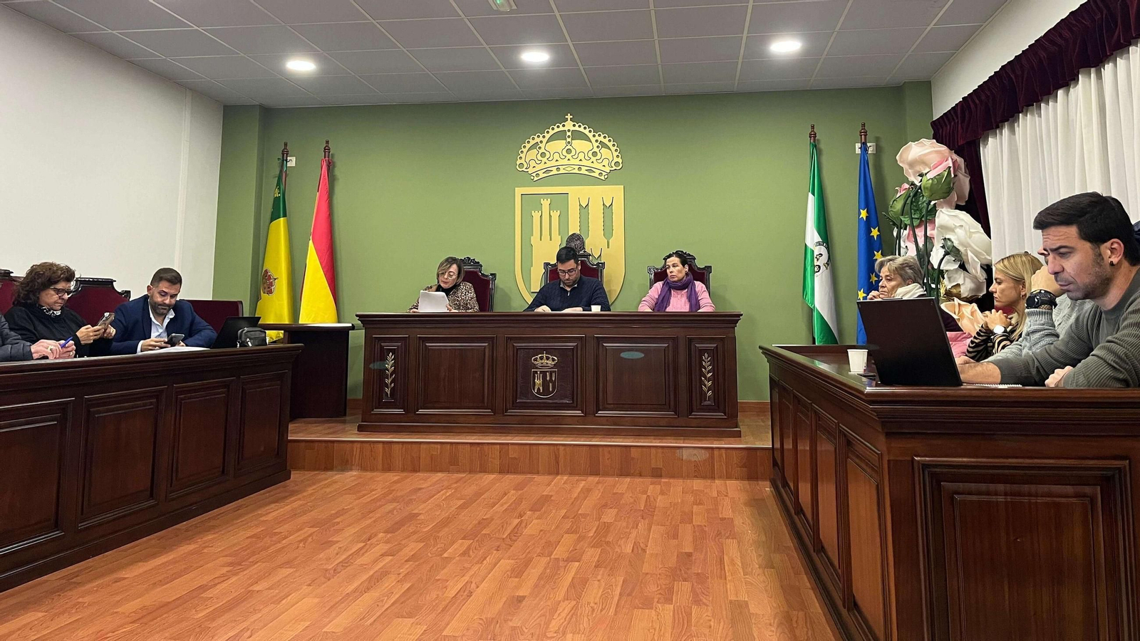 Momento de la sesión plenaria celebrada este jueves.