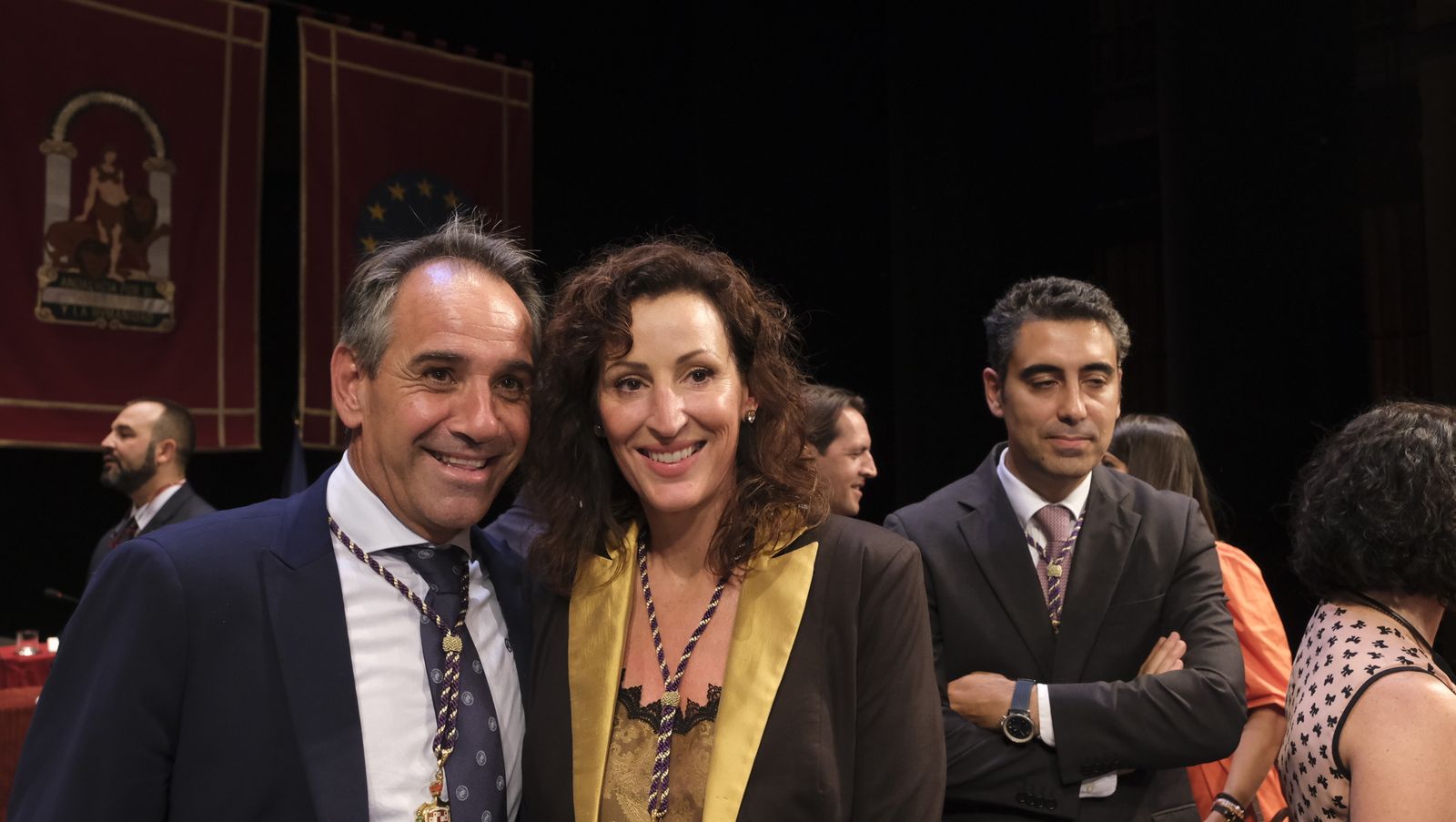 Imágenes de la investidura como Alcaldesa de Almería, de María del Mar Vázquez Agüero