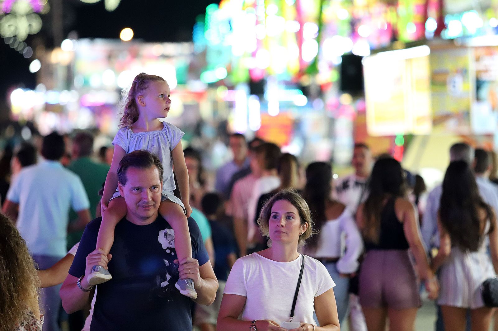 Imágenes de los "Abuelos de las Colombinas 2019" y del ambiente en el recinto