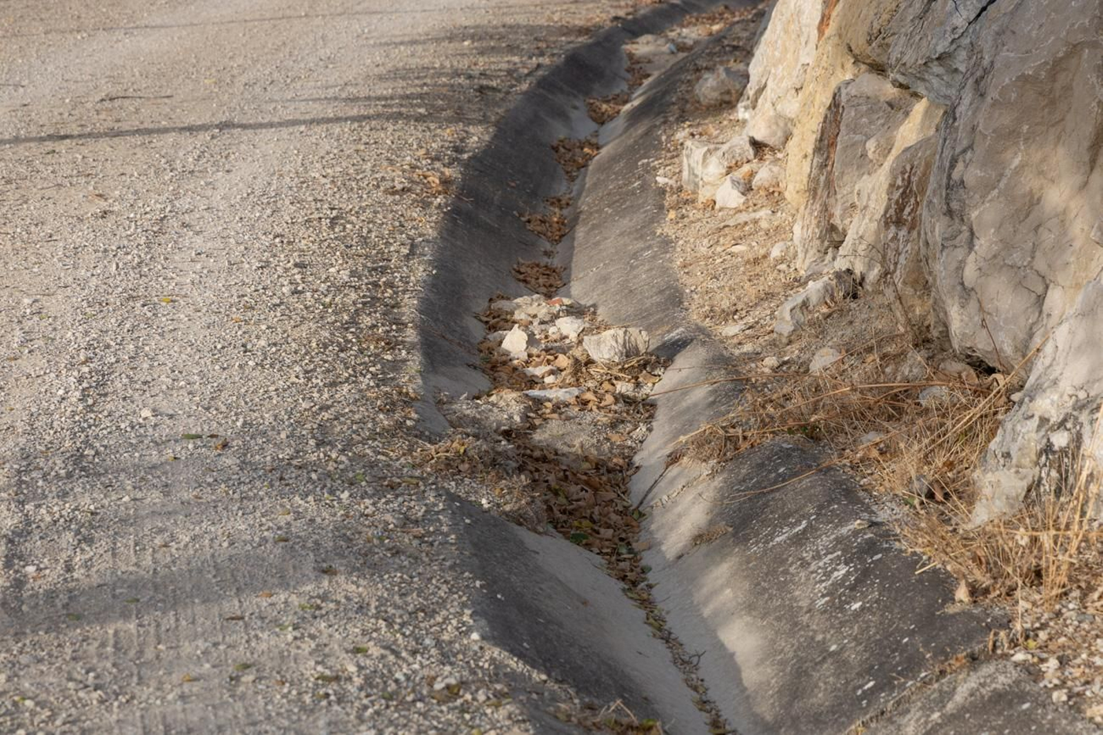 Estado de abandono del parque del Cerro de las Canteras