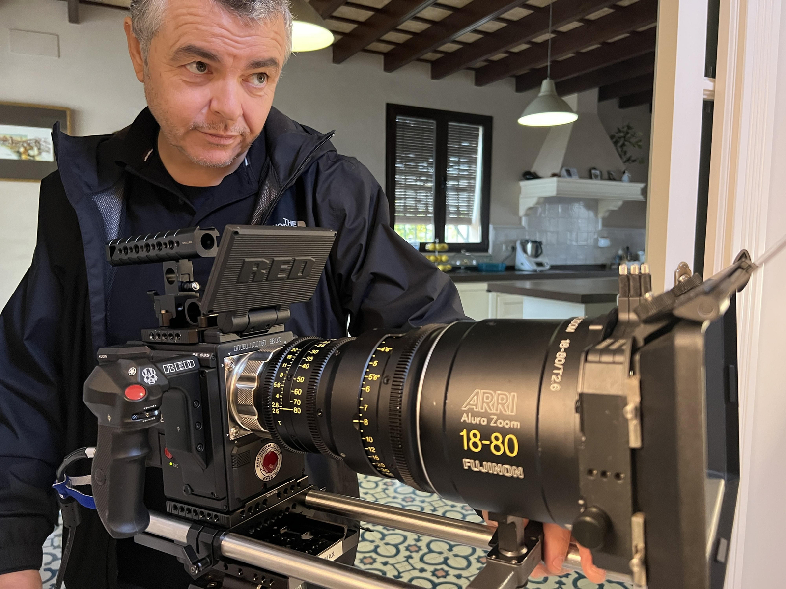 El director del documental, Manuel Correa