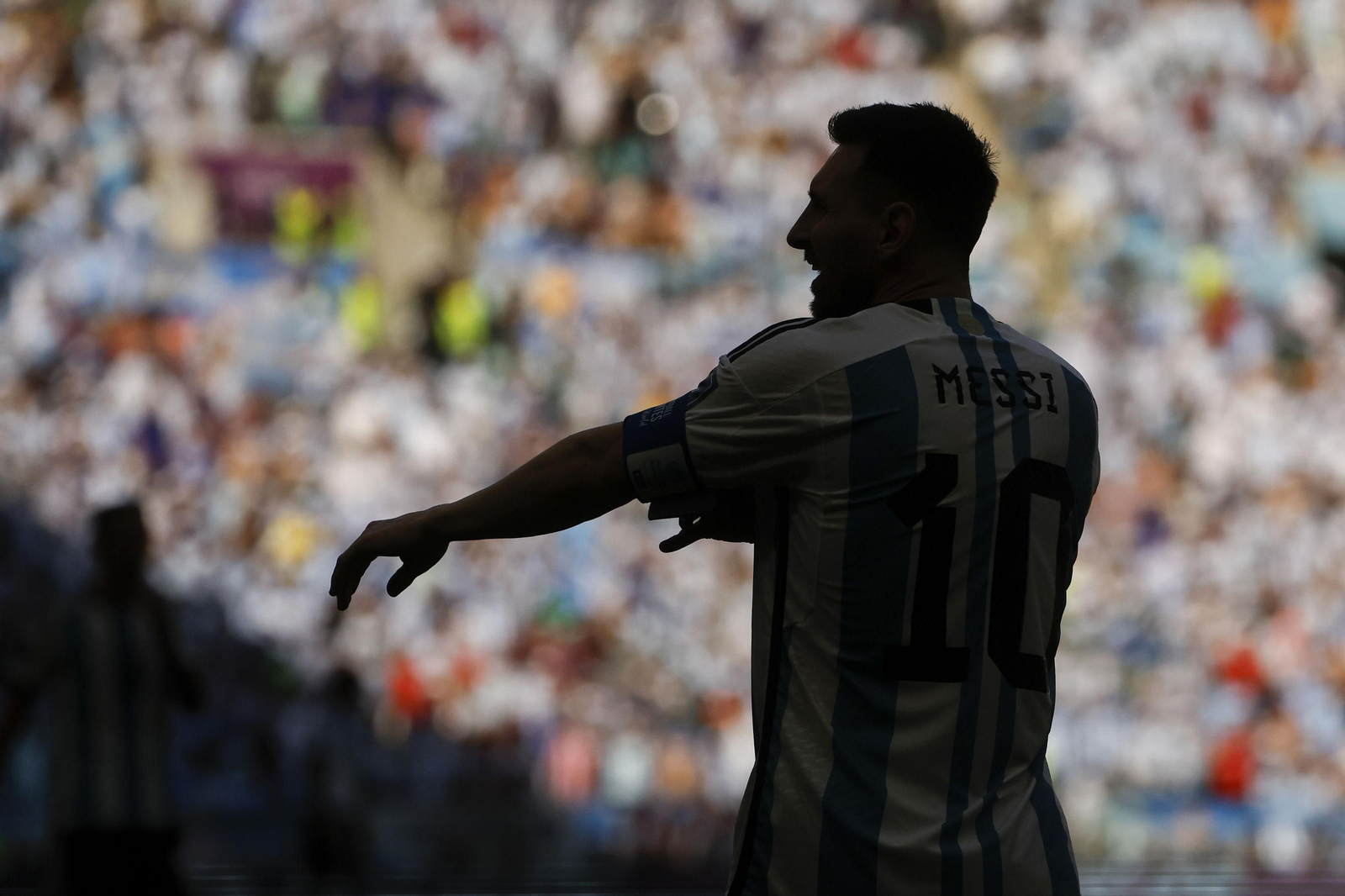 Las imágenes del Artentina - Arabia Saudí en el Mundial de Qatar