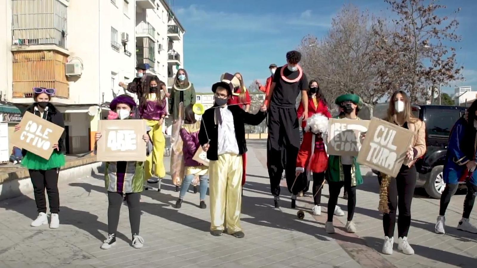 Los jóvenes que participan en el rap