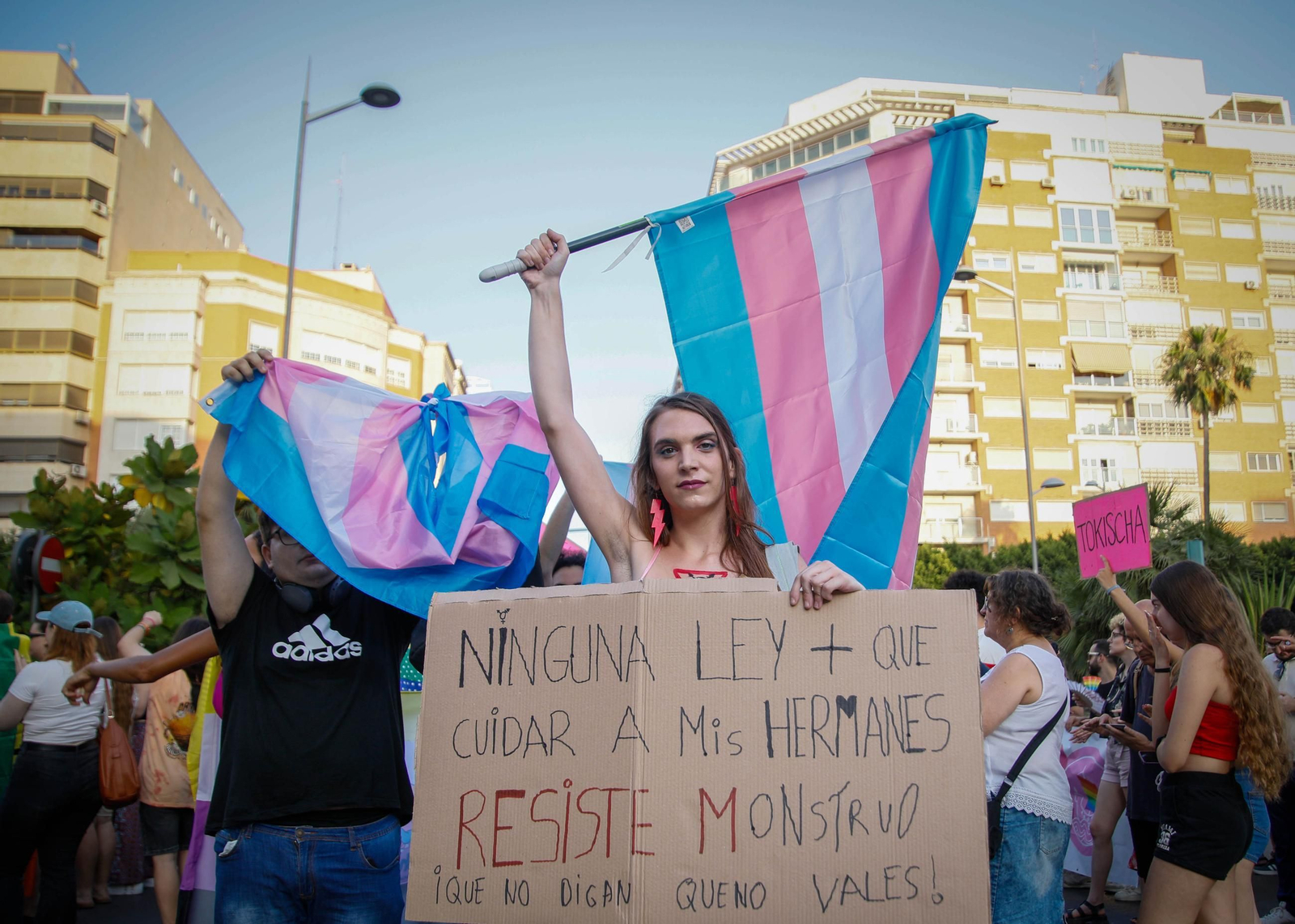 Manifestación del Orgullo Crítico en Almería.