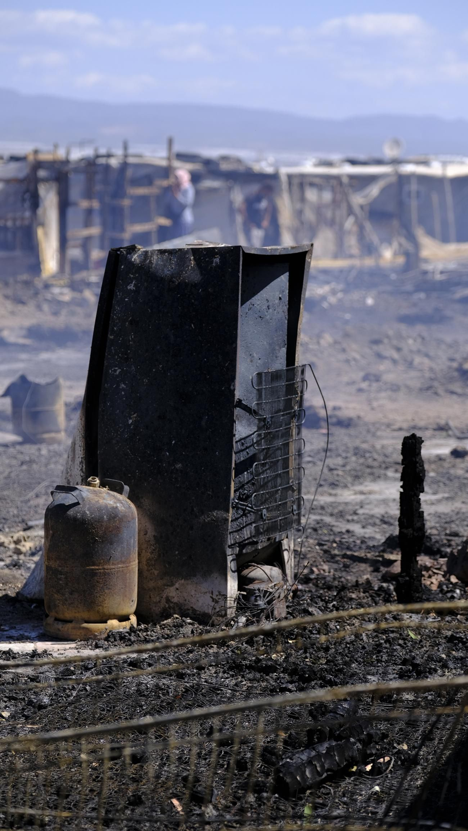Fotogalería incendio asentamiento de chabolas en Atochares-Níjar (Almería)