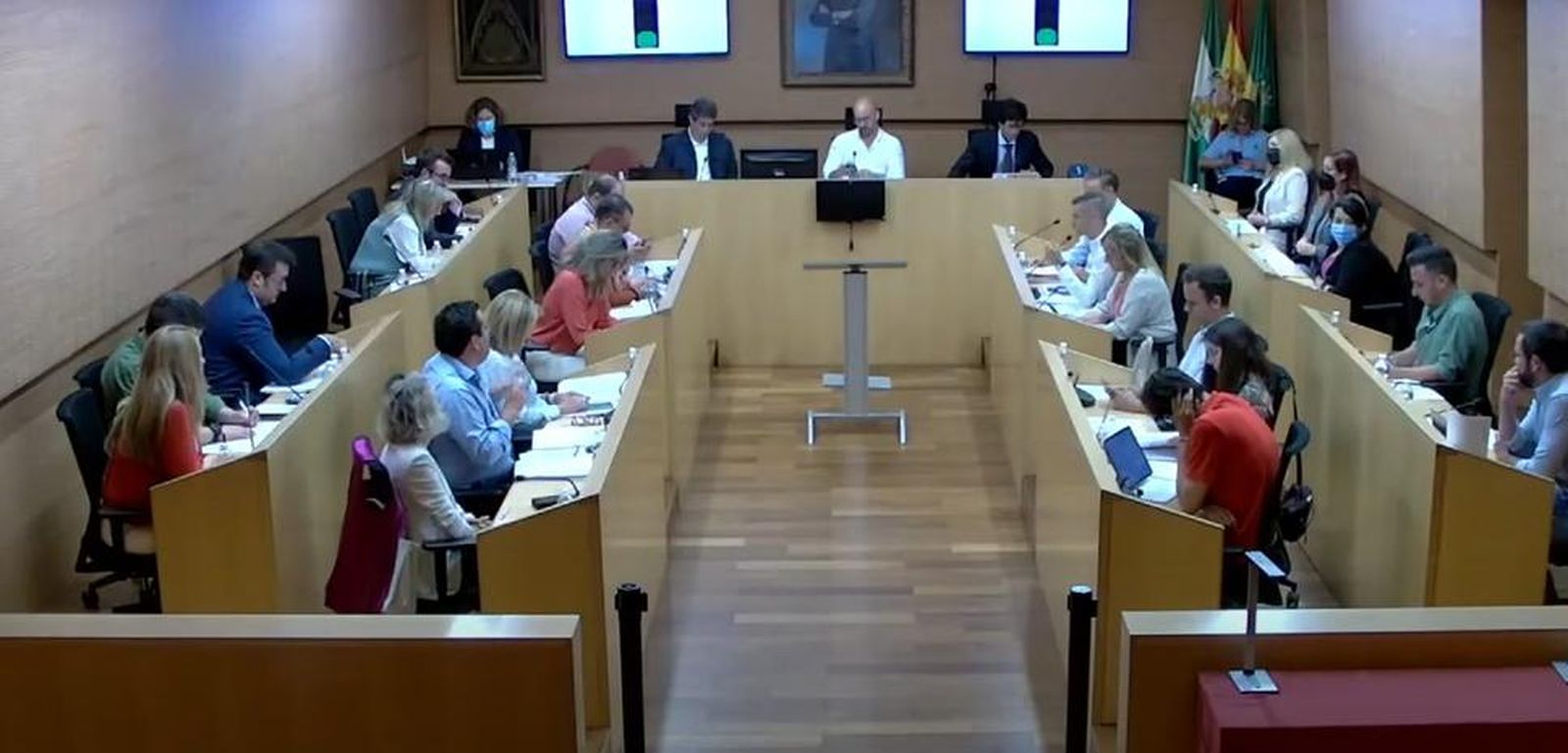 Una imagen del pleno celebrado el miércoles.