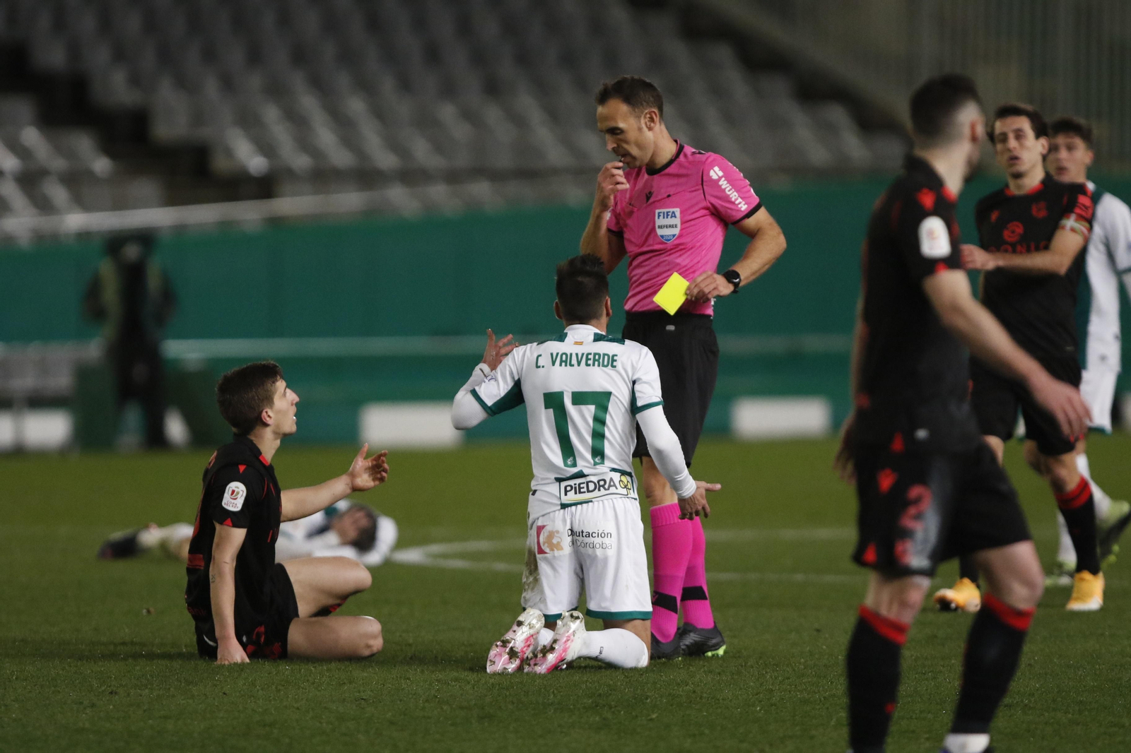 Las fotografías de la derrota del Córdoba CF ante la Real Sociedad en Copa del Rey