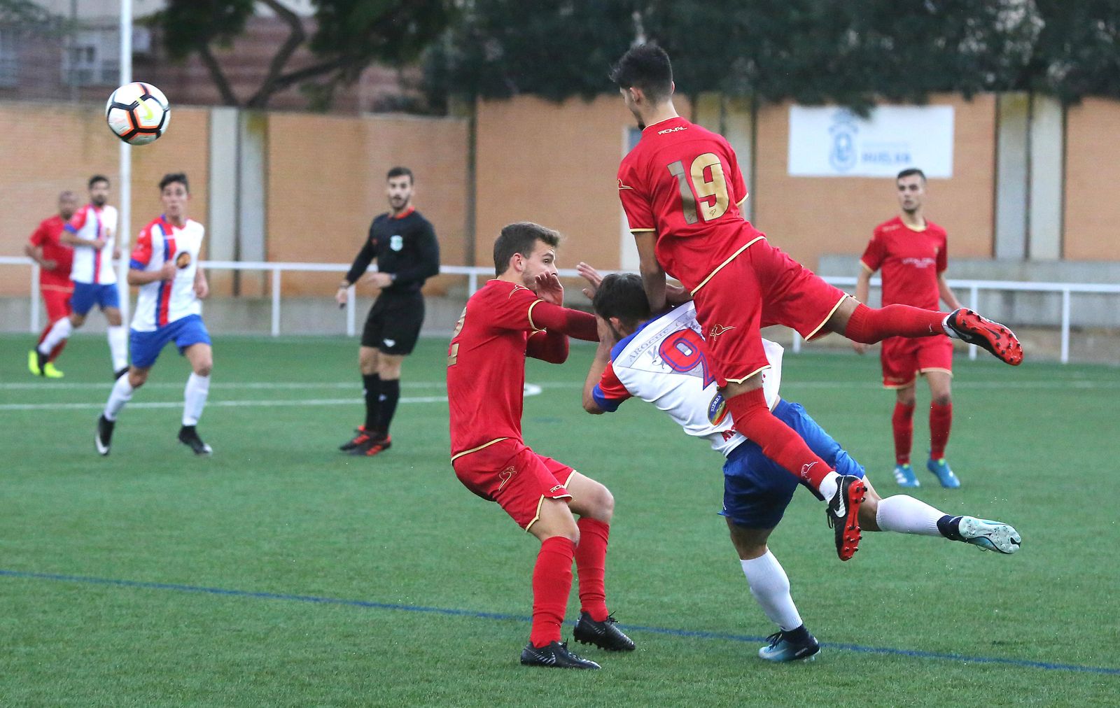 Sénen y Blas, en un encuentro de Los Rosales en casa.