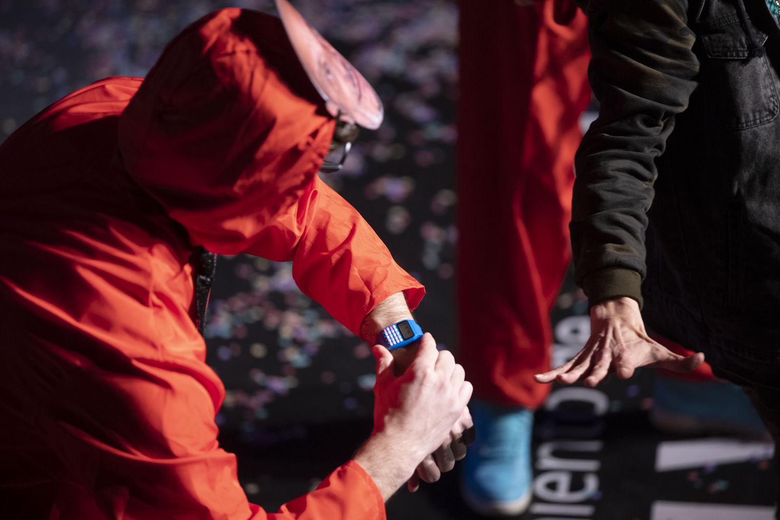 Imágenes de la actuación del cuarteto de Huelva "El plan Bellavista" en el Carnaval Colombino