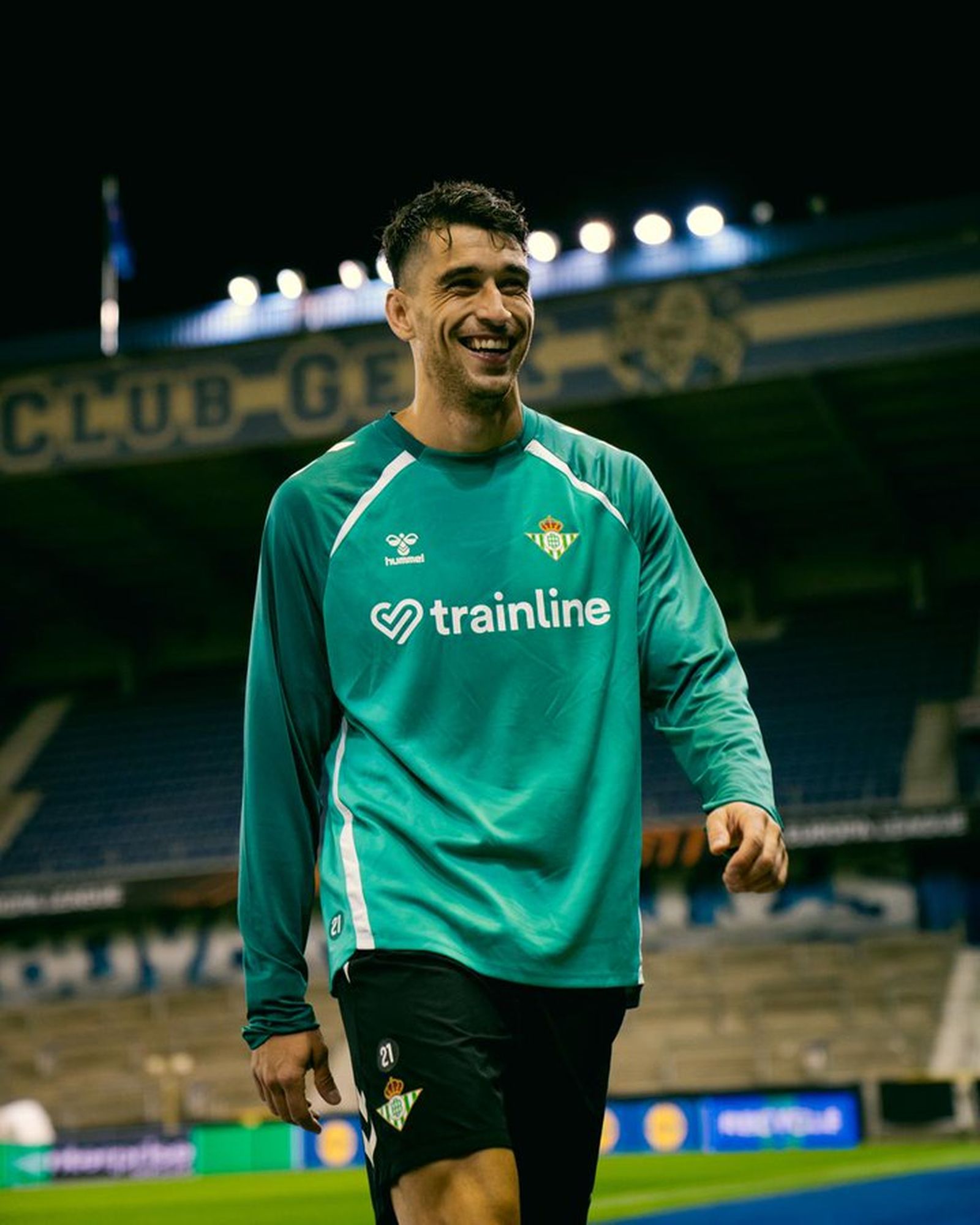 Las fotos del viaje del Betis a Genk