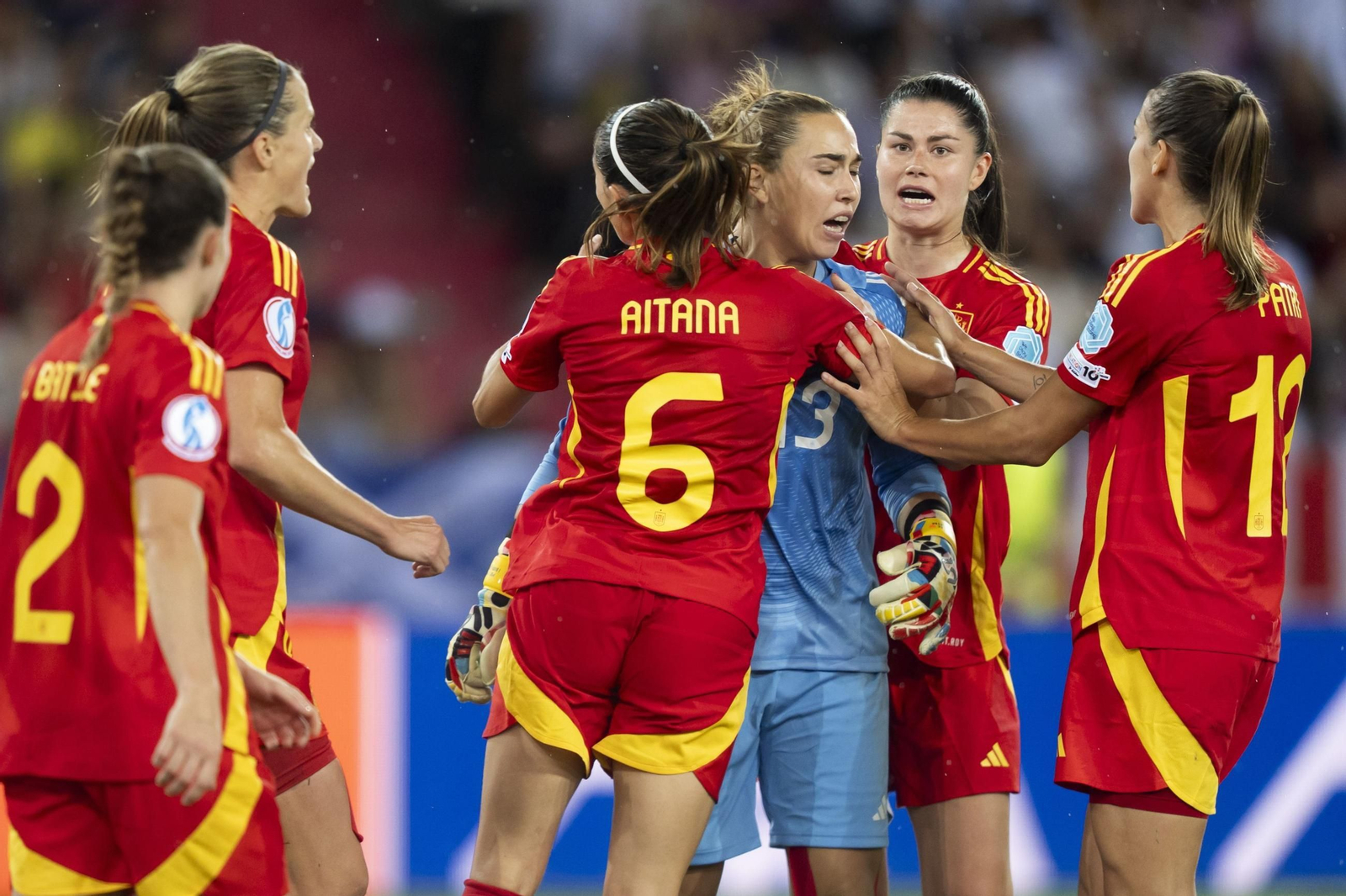 Las mejores imágenes del pase a la final de España ante Alemania en la Eurocopa femenina