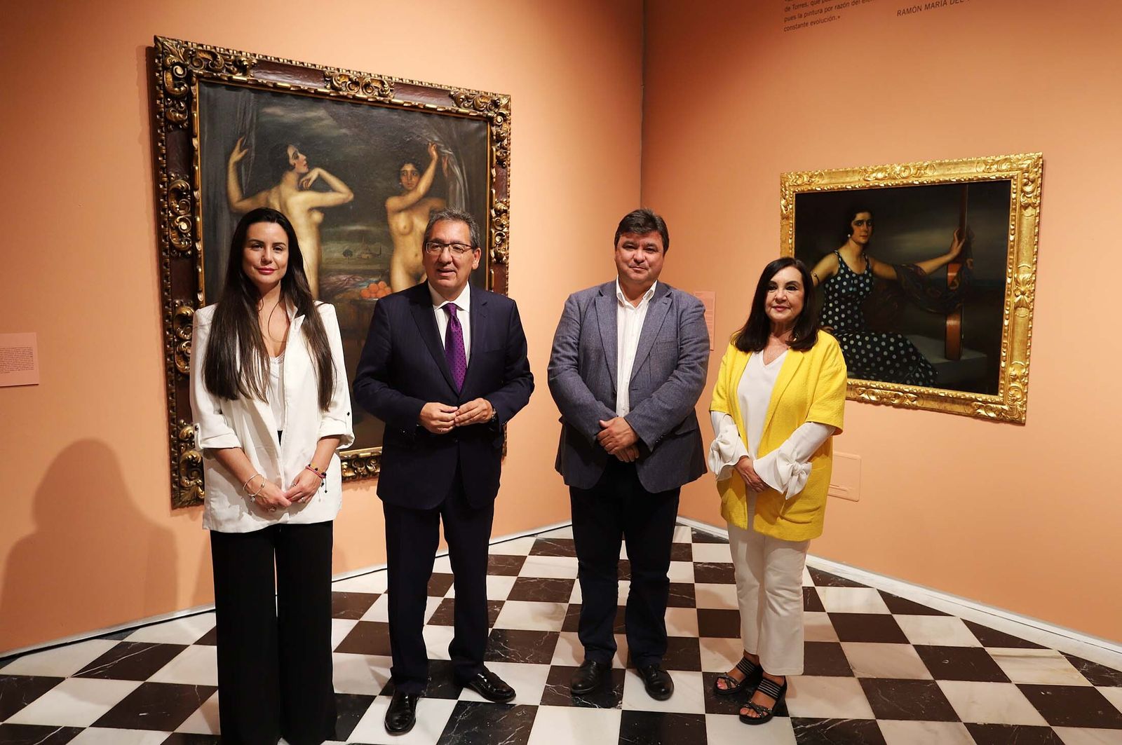 Inauguración de la exposición 'Julio Romero de Torres. El sentimiento místico', en imágenes