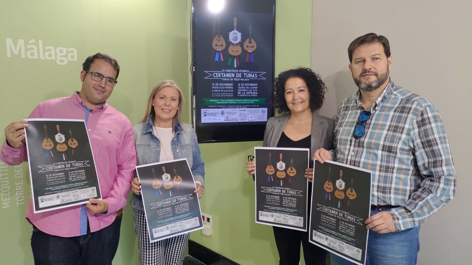 Presentación del Certamen de Tunas de Vélez-Málaga.