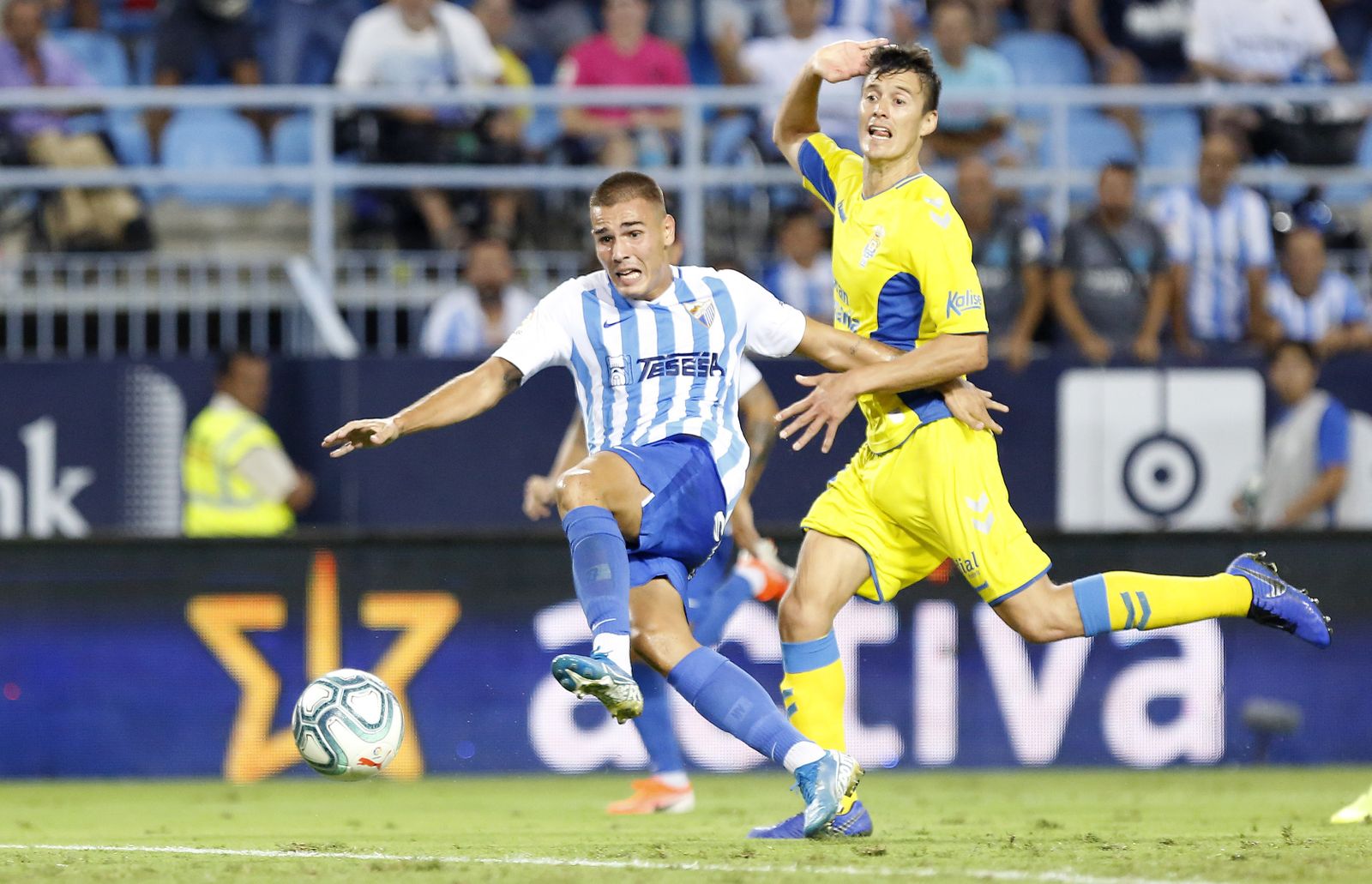 El Málaga CF-Las Palmas, en fotos