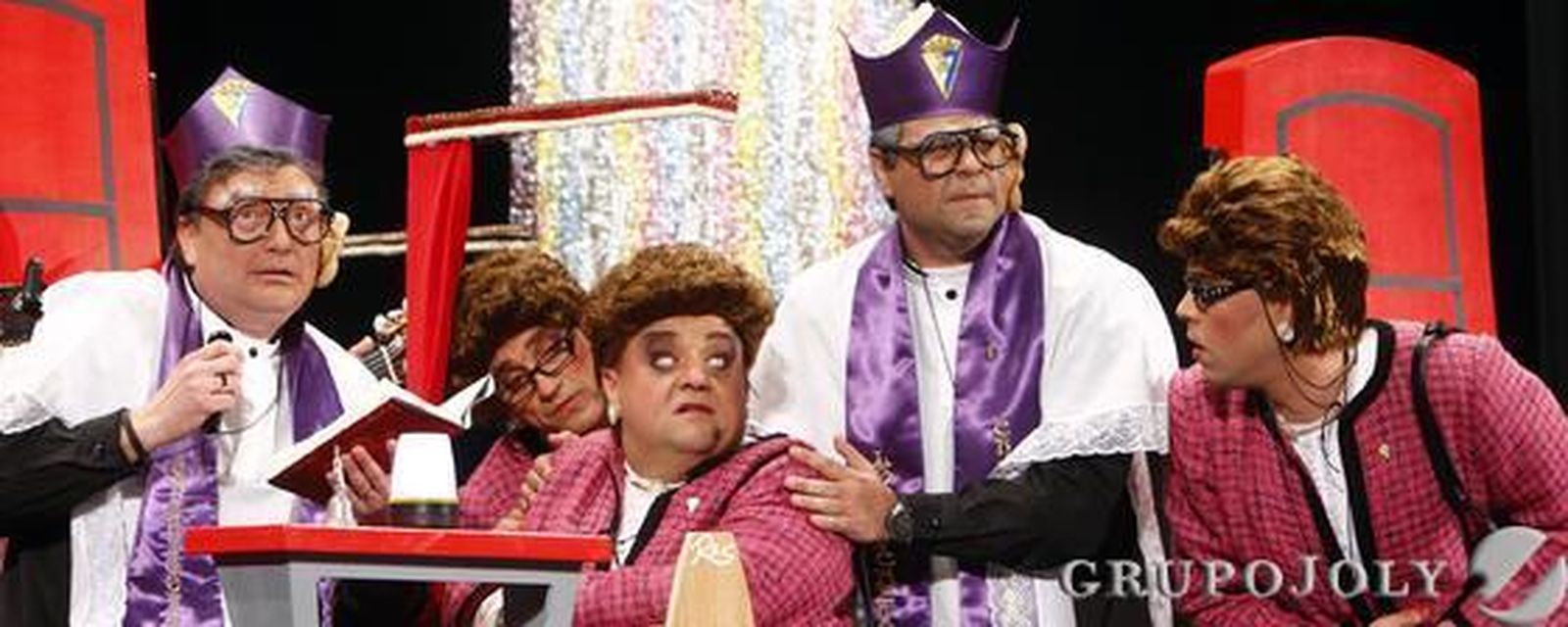 Chirigota 'Los secretos'  Foto: Lourdes de Vicente