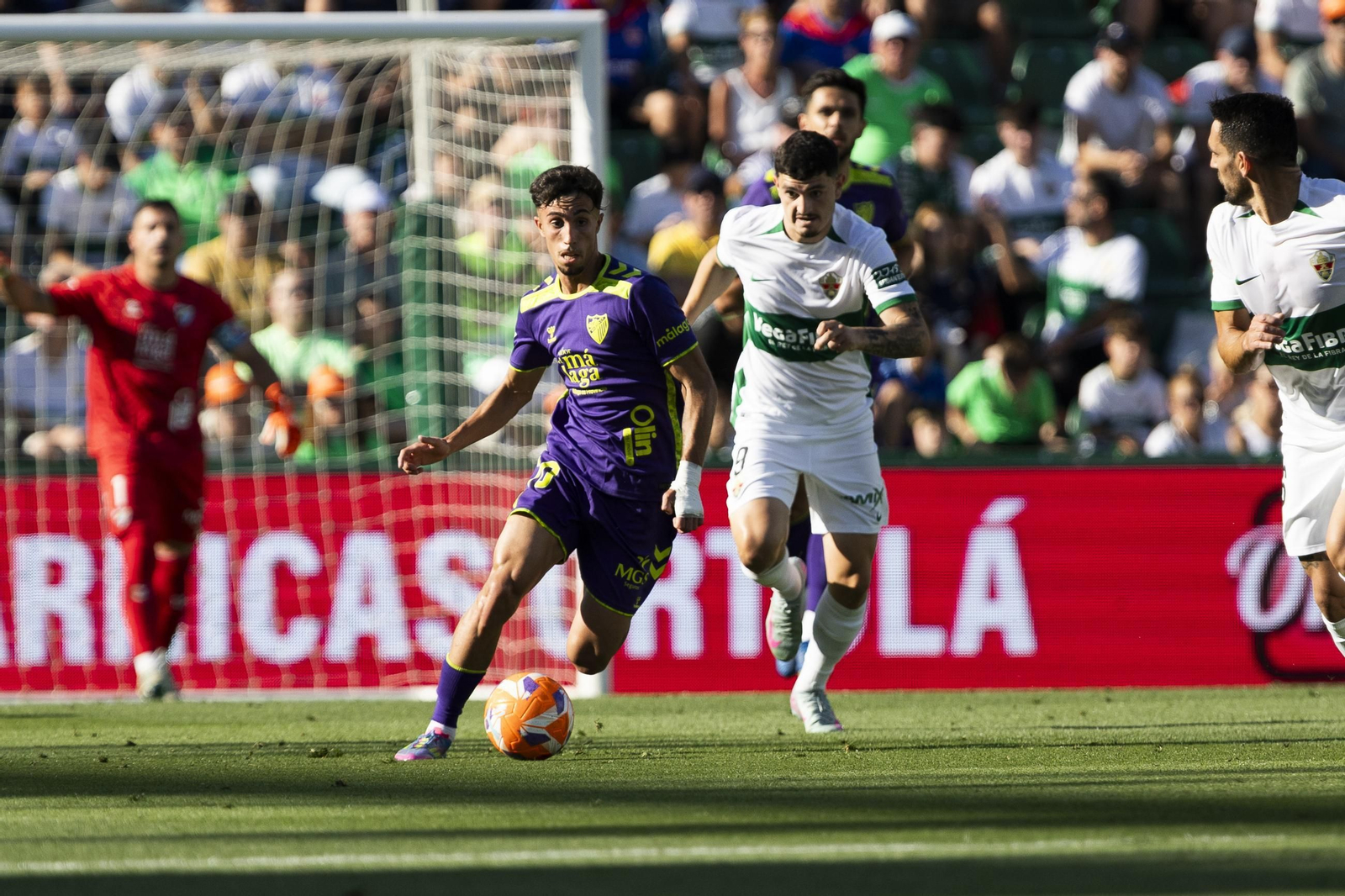El Elche-Málaga CF, en fotos