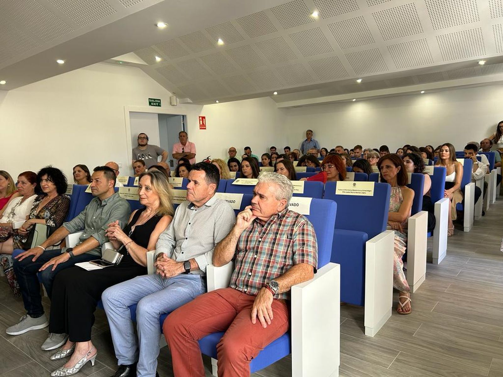 Despedida de los enfermeros residentes del Colegio de Enfermería de Almería.