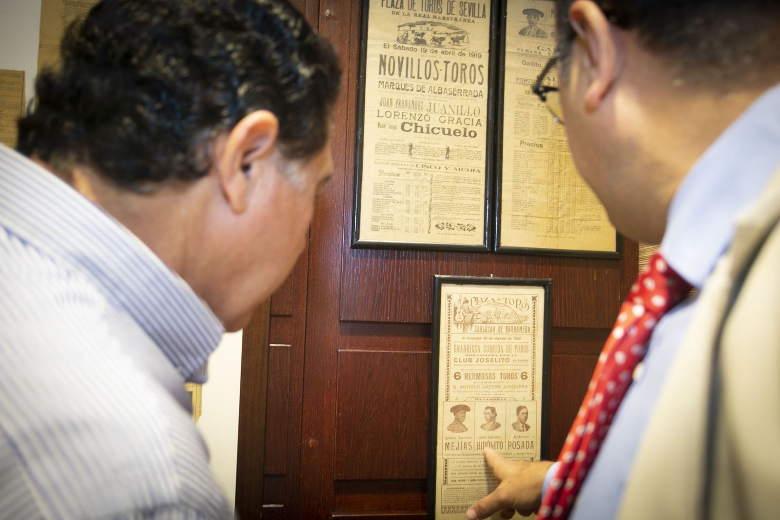 Las imágenes del  jurado de los premios taurinos El Cabezo, Huelva Información- El Corte Ingles