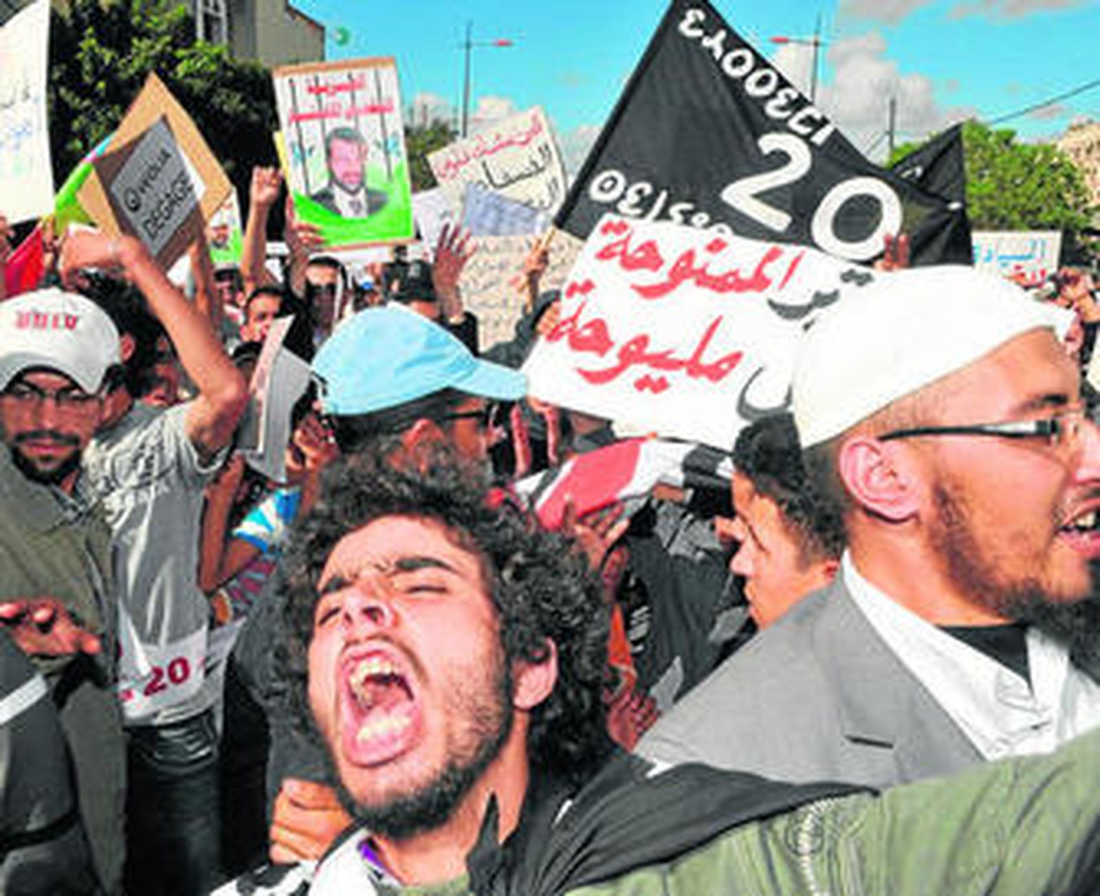 Marruecos no deja que se marchite su 'primavera'