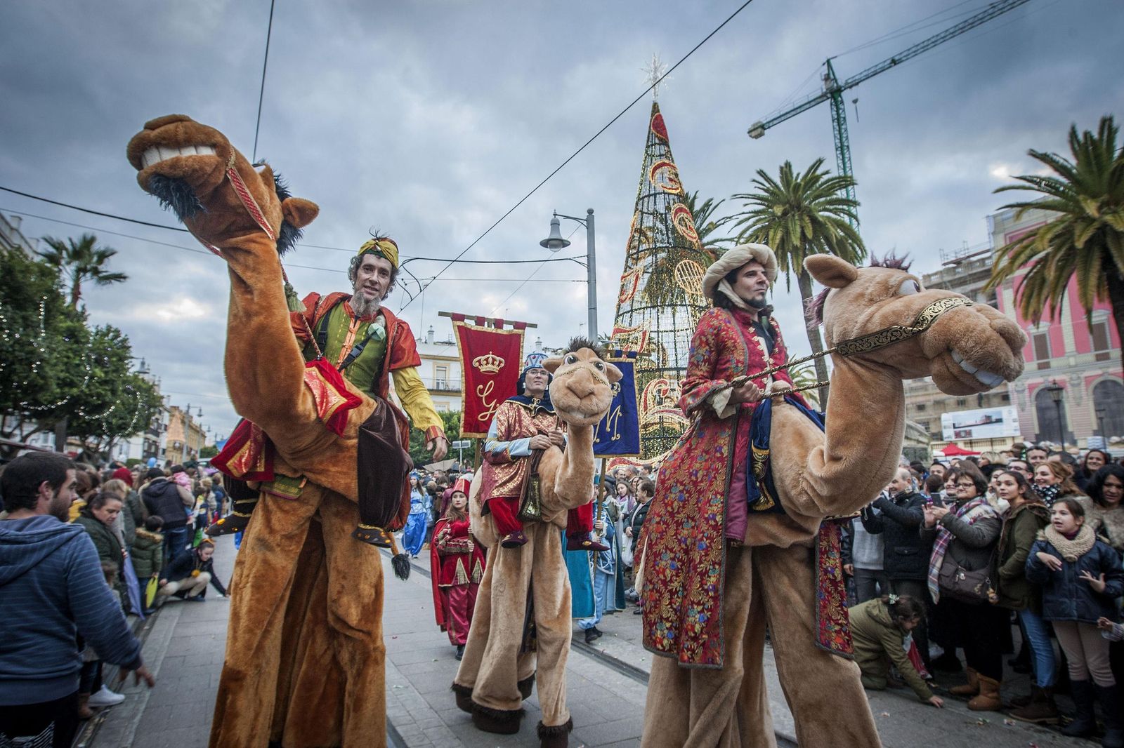 Cabalgata de Reyes de 2018 en San Fernando