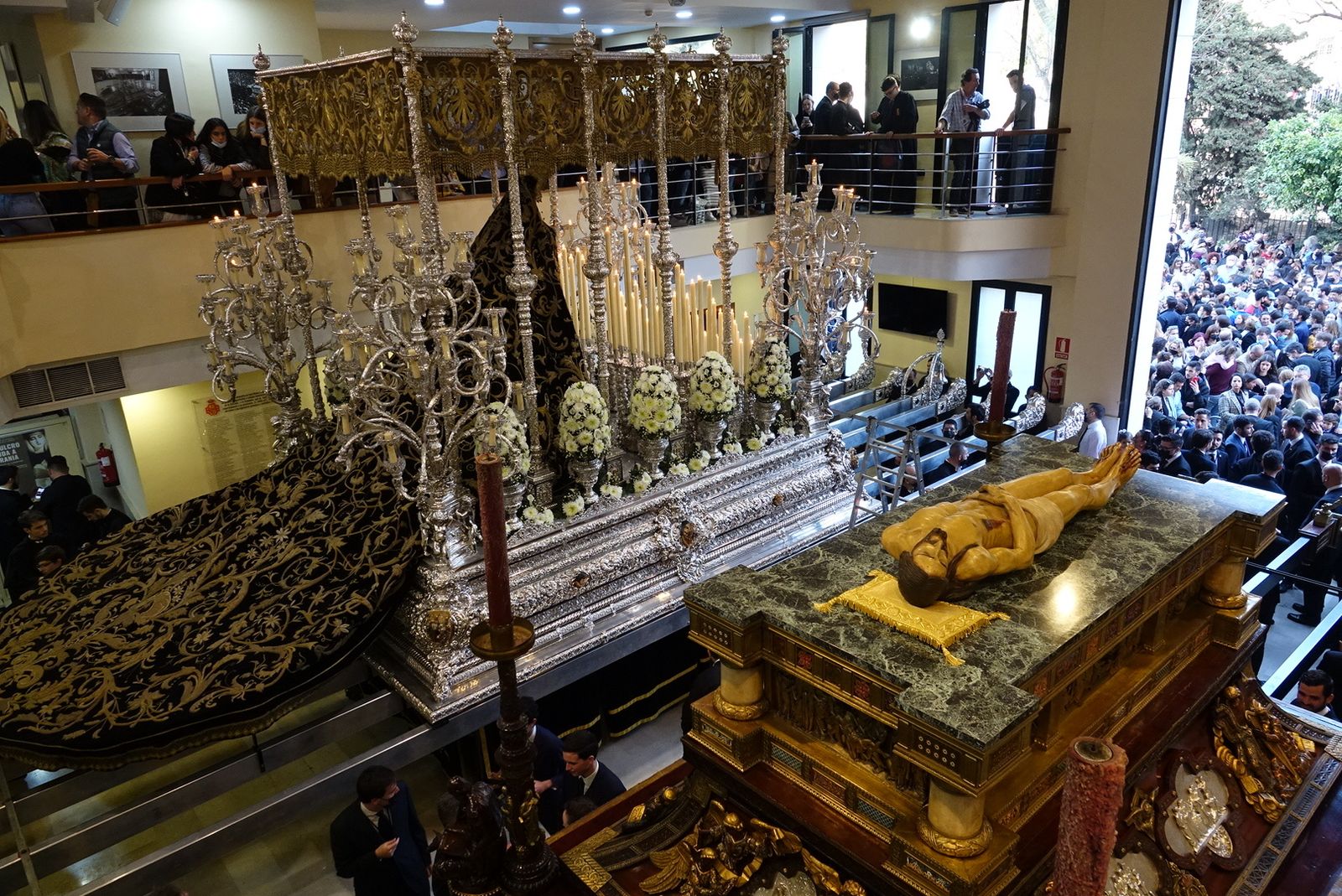 Las fotos del Sepulcro, en el Viernes Santo de Málaga