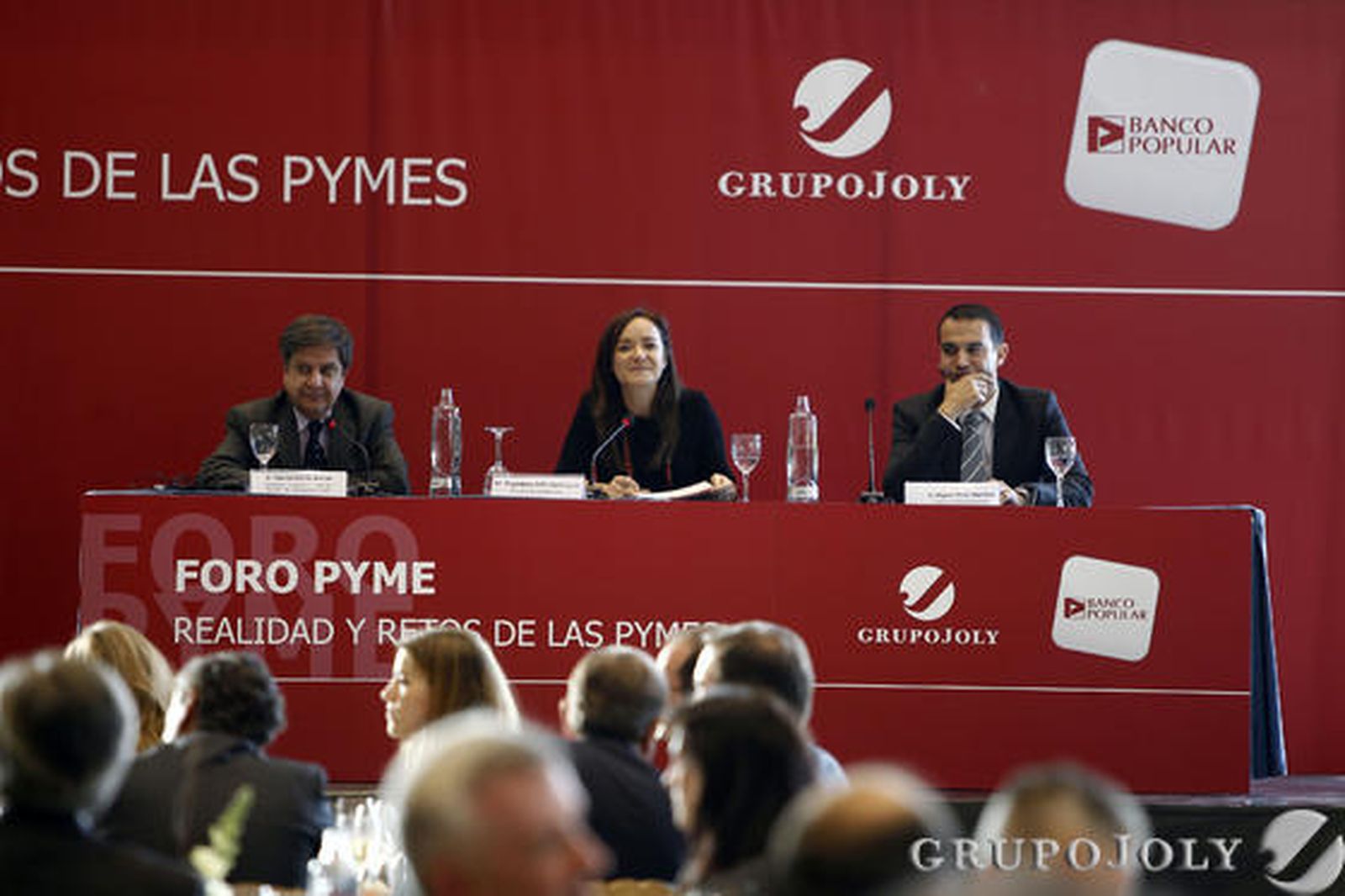 El Foro Pyme de Banco Popular y Grupo Joly reunió en el Palacio de Congresos en torno a 200 empresas.


Foto: Maria de la Cruz/ Pepe Villoslada