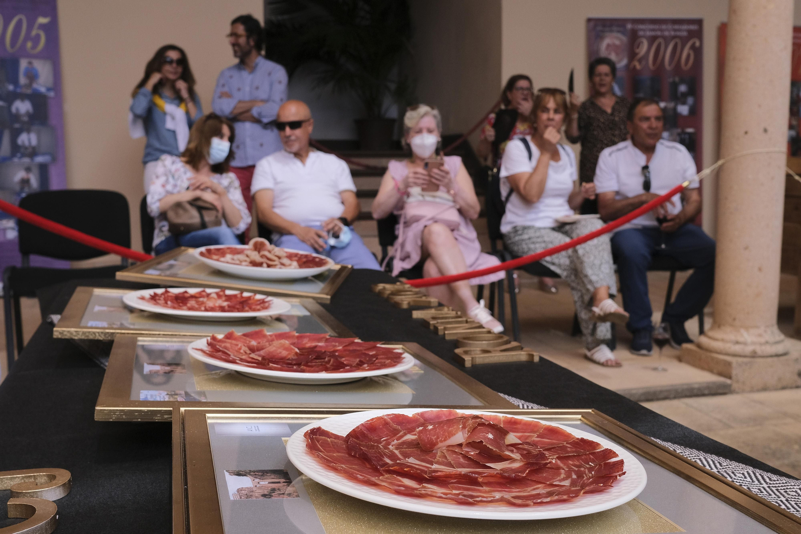 Concurso nacional de cortadores de jamón de Ronda, en fotos.