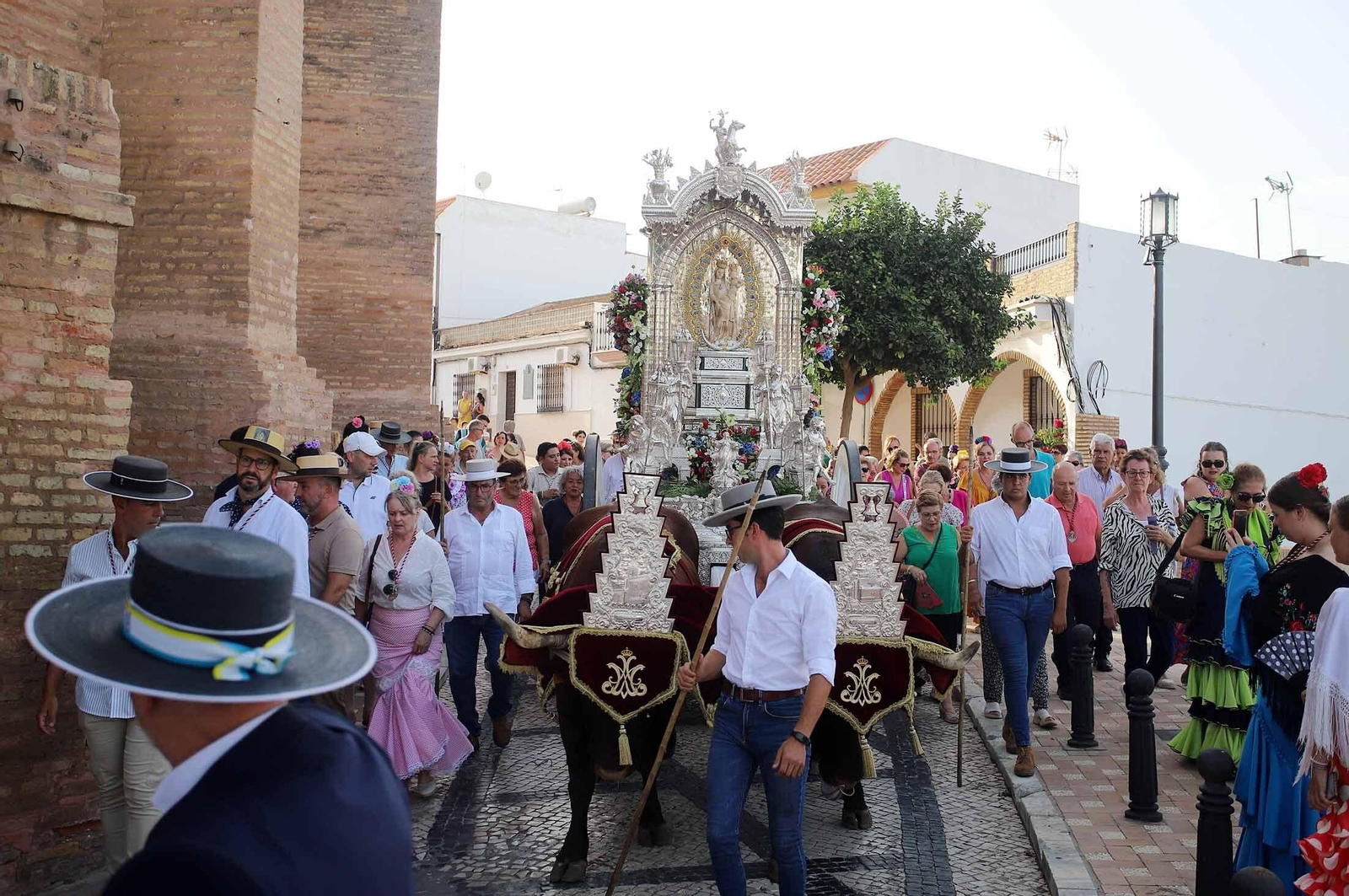 Imágenes de la Romería de la Virgen de los Milagros de Palos de la Frontera