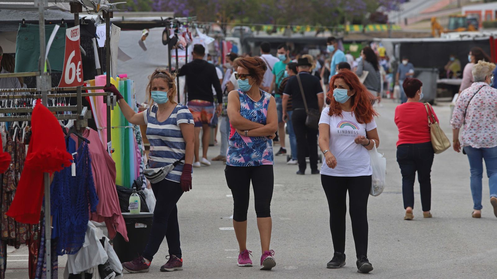 Reapertura del mercadillo de Los Barrios