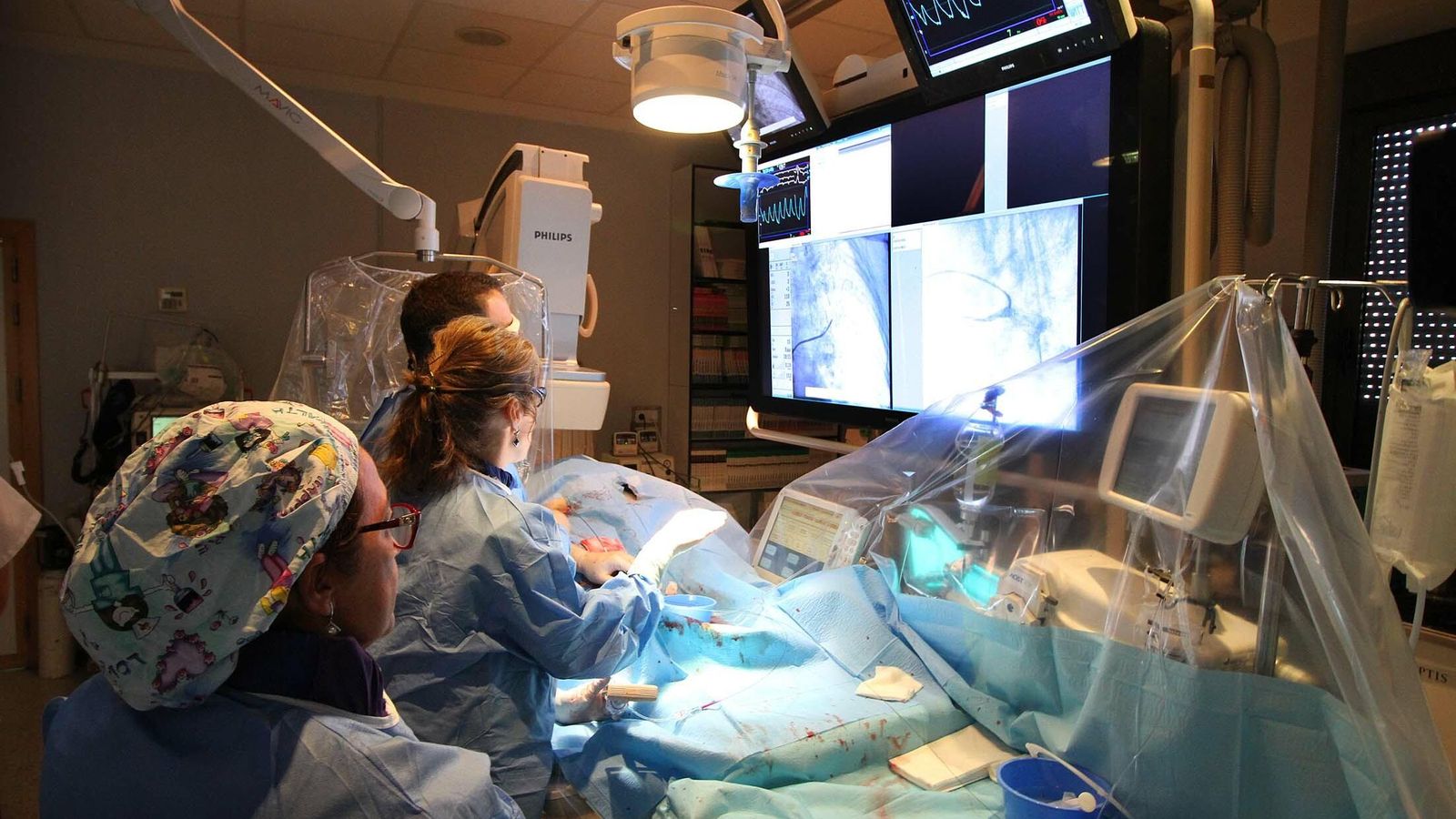 Intervención quirúrgica en las instalaciones del Juan Ramón Jiménez.