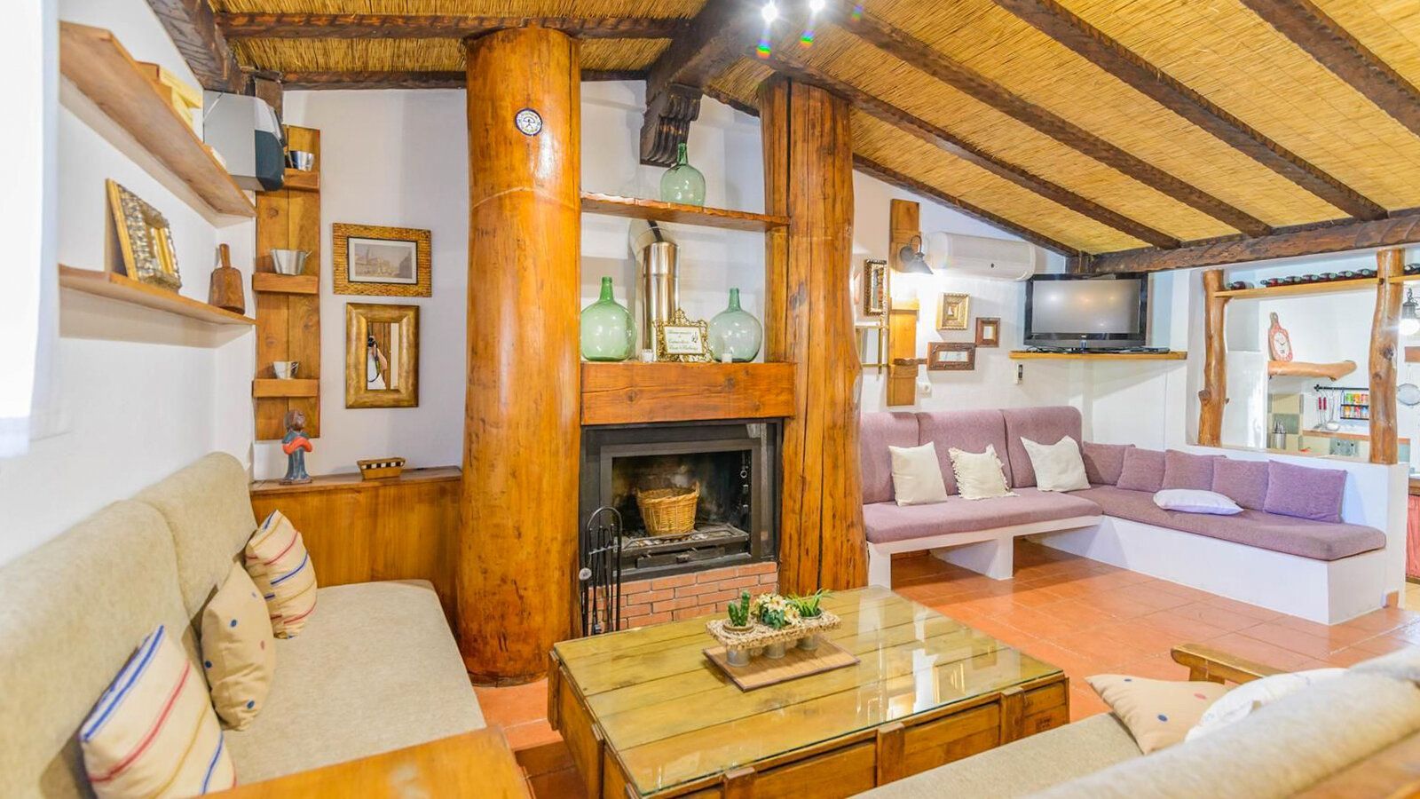 Las casas más buscadas son las que tienen chimenea como equipamiento.