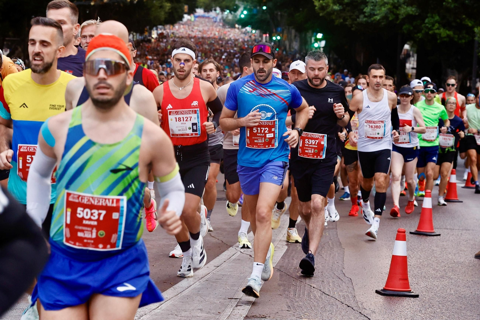Las fotos de la Maratón de Málaga 2025