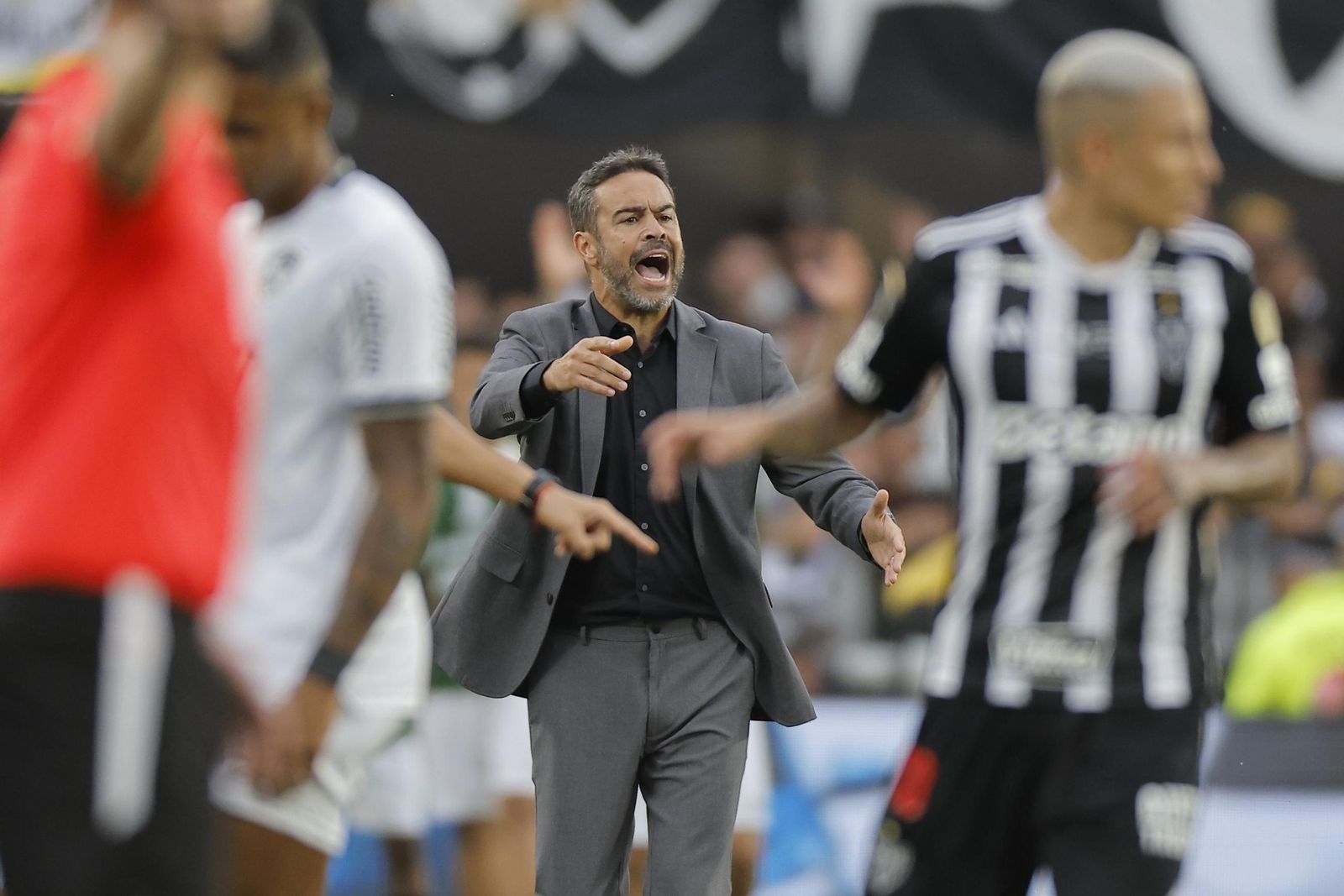 Las fotos de una final de la Libertadores histórica; Botafogo, campeón con 10, ante Atlético Mineiro