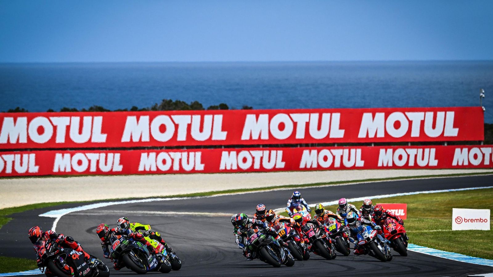 Las fotos del Gran Premio de Australia de motociclismo