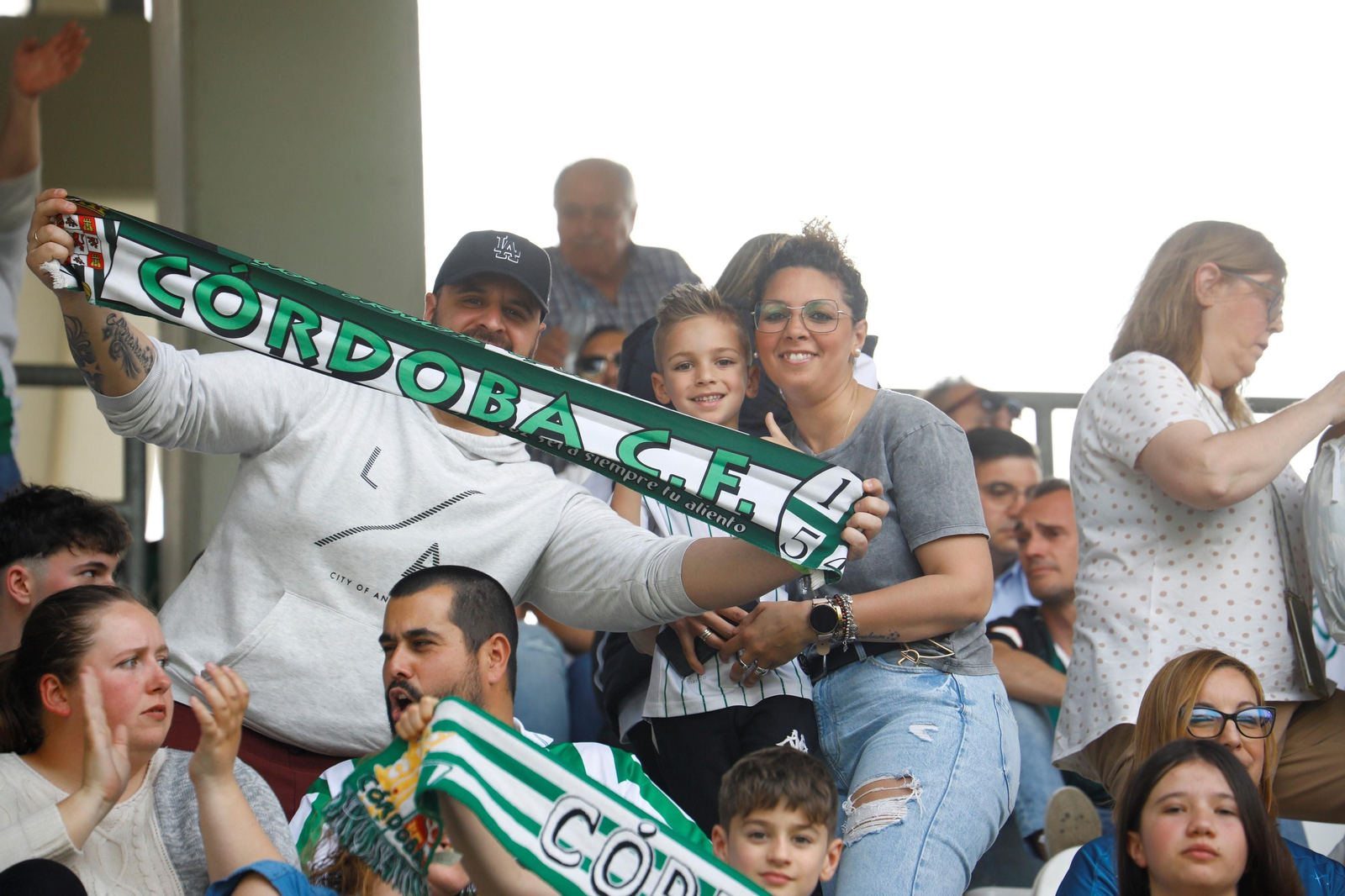 Las mejores fotos del ambiente en El Arcángel para el Córdoba CF - San Fernando