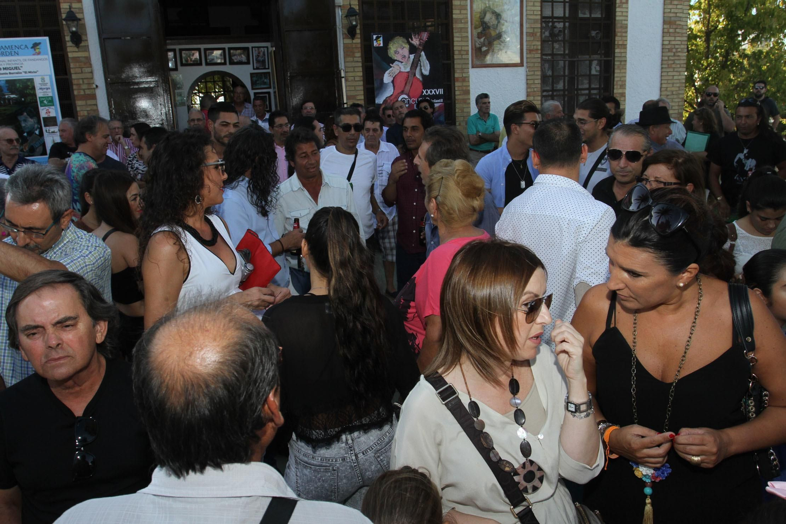 Inaguración del monumento al Niño Miguel.